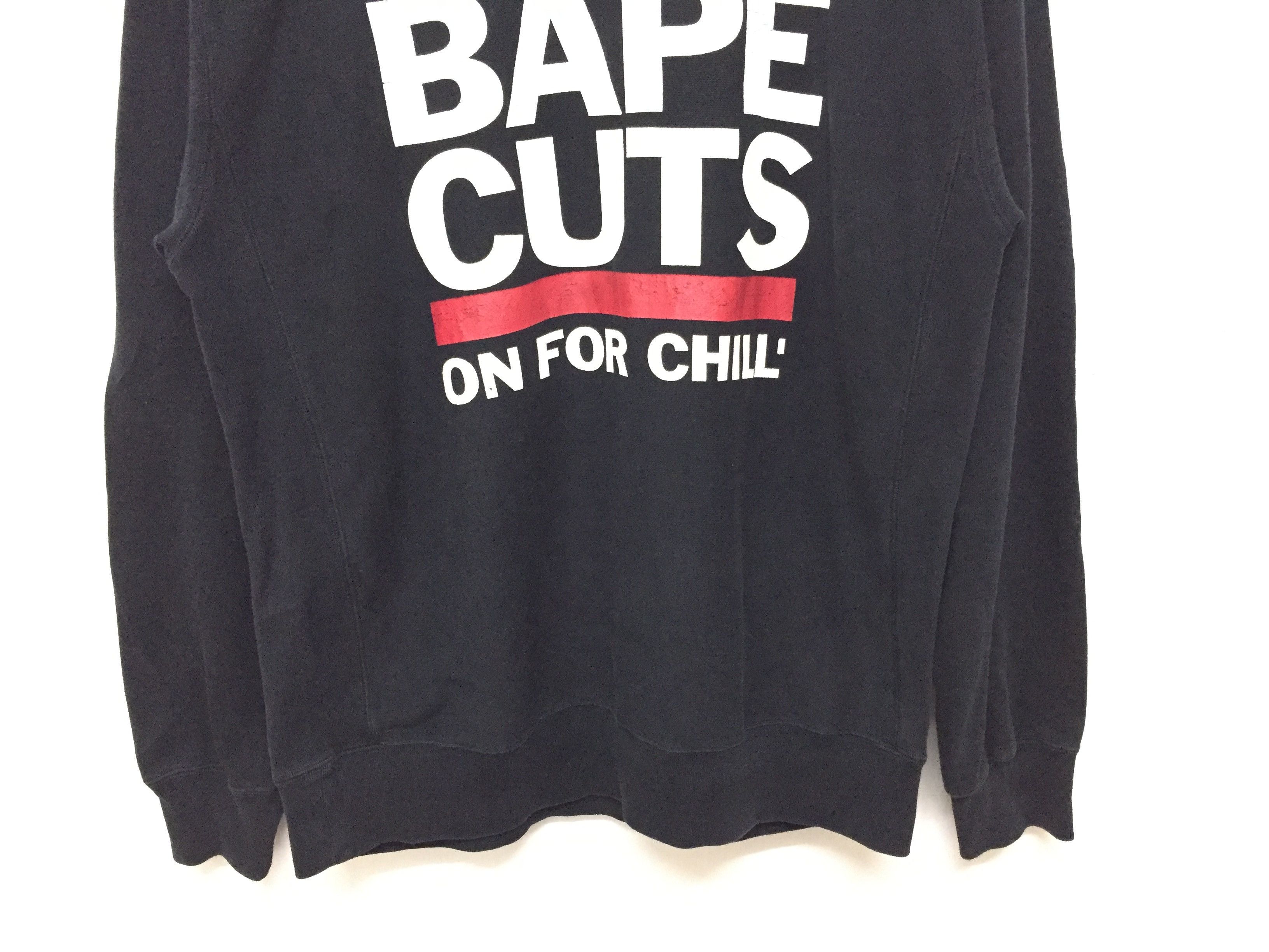 Bape 2003 Bape Cuts Crewneck Size US L / EU 52-54 / 3 - 4 Thumbnail