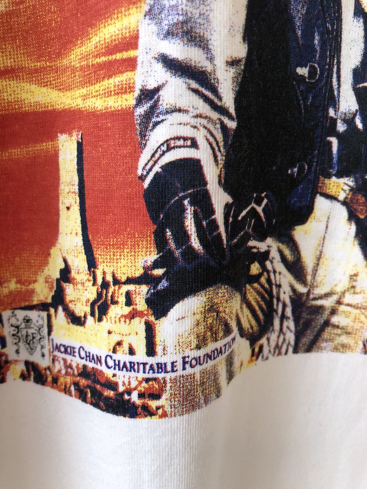 Vintage Vintage 90s Jackie Chan Armour Of God 2 Movie Promo Tee Size US M / EU 48-50 / 2 - 5 Thumbnail