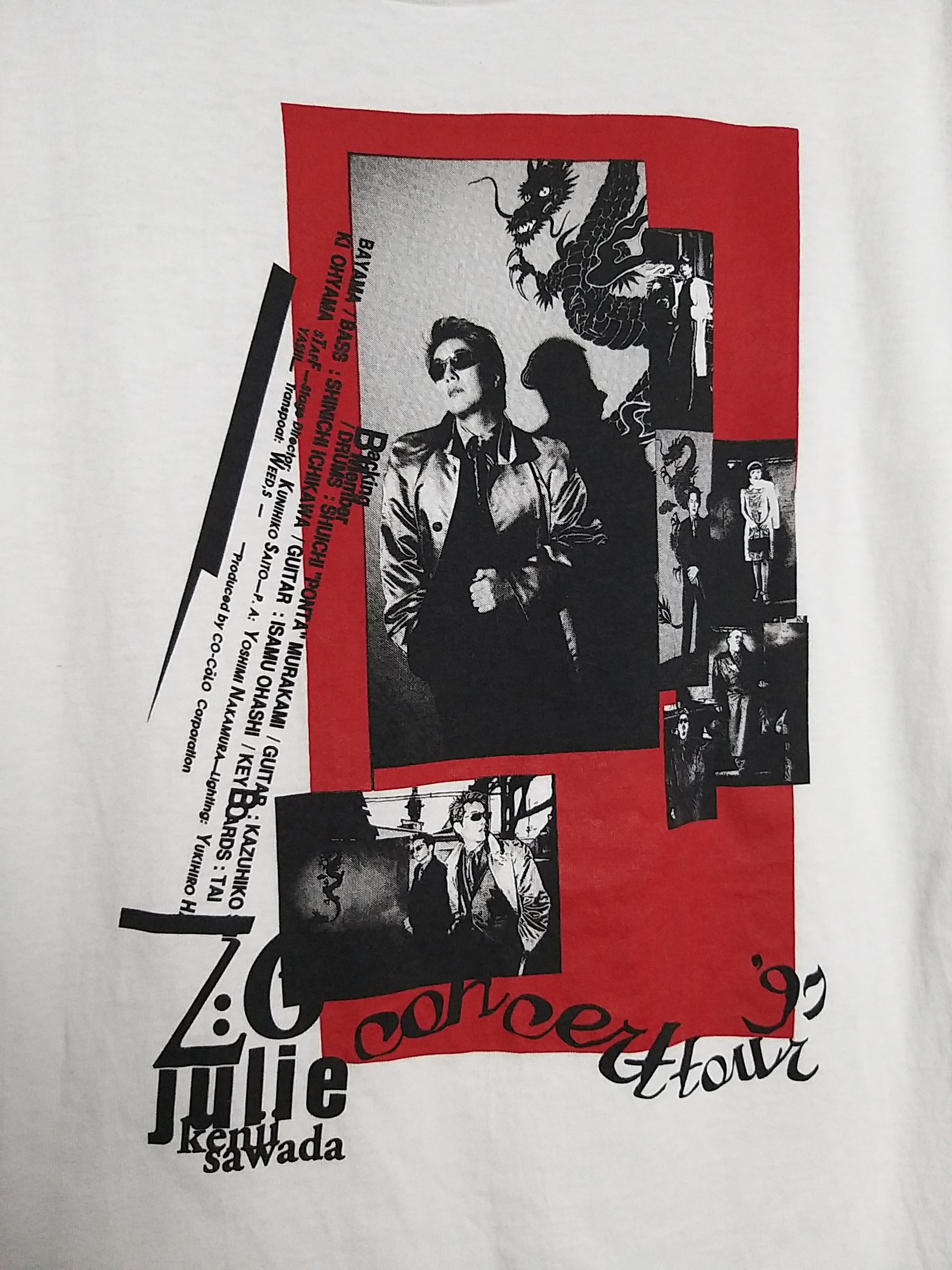 Band Tees VINTAGE 90s KENJI SAWADA JAPANESE ROCK BAND TOUR 1997 SHIRT Size US M / EU 48-50 / 2 - 3 Thumbnail