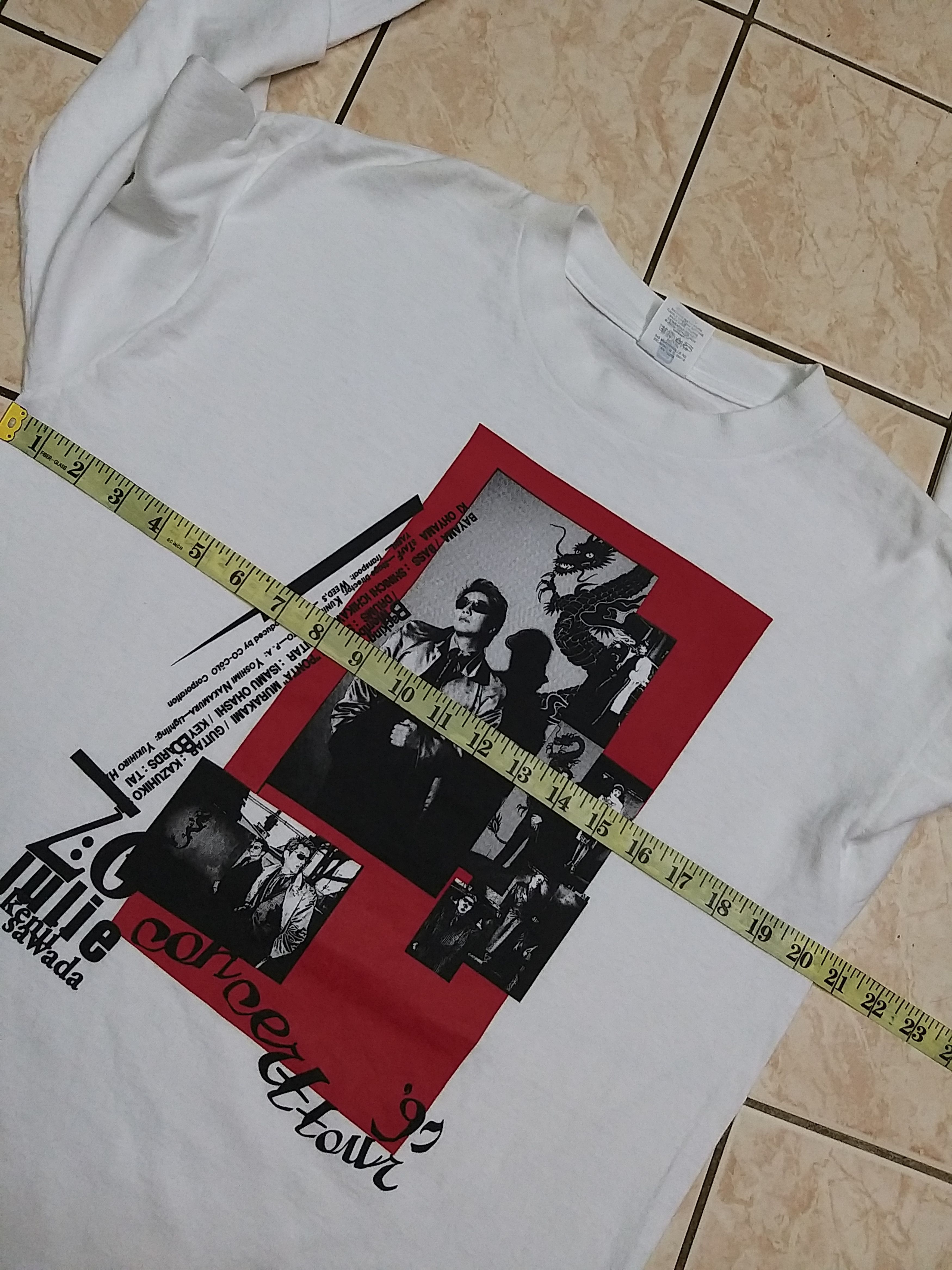 Band Tees VINTAGE 90s KENJI SAWADA JAPANESE ROCK BAND TOUR 1997 SHIRT Size US M / EU 48-50 / 2 - 5 Thumbnail