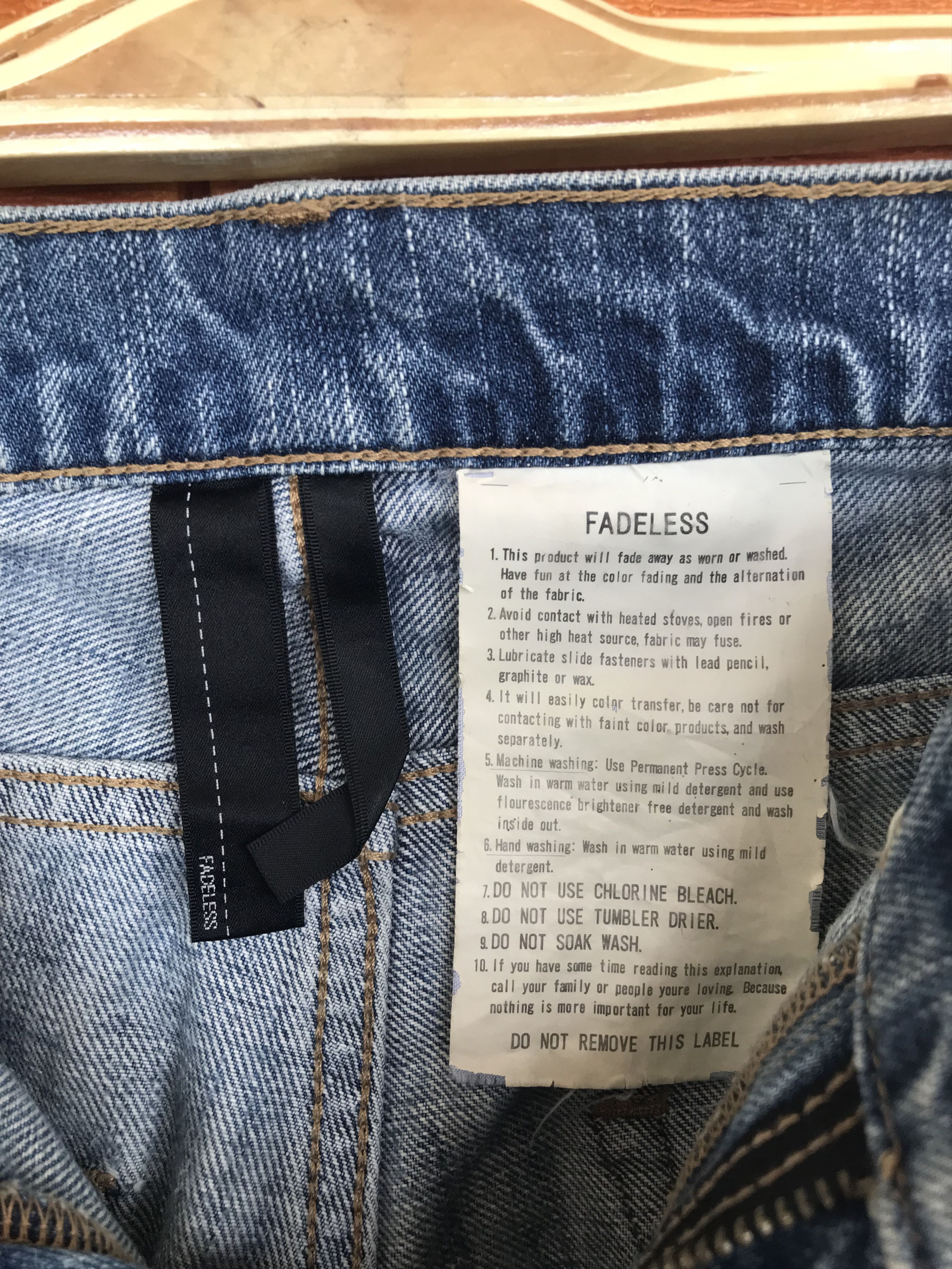Kapital Fadeless Patchwork Denim Jeans Size US 32 / EU 48 - 14 Thumbnail