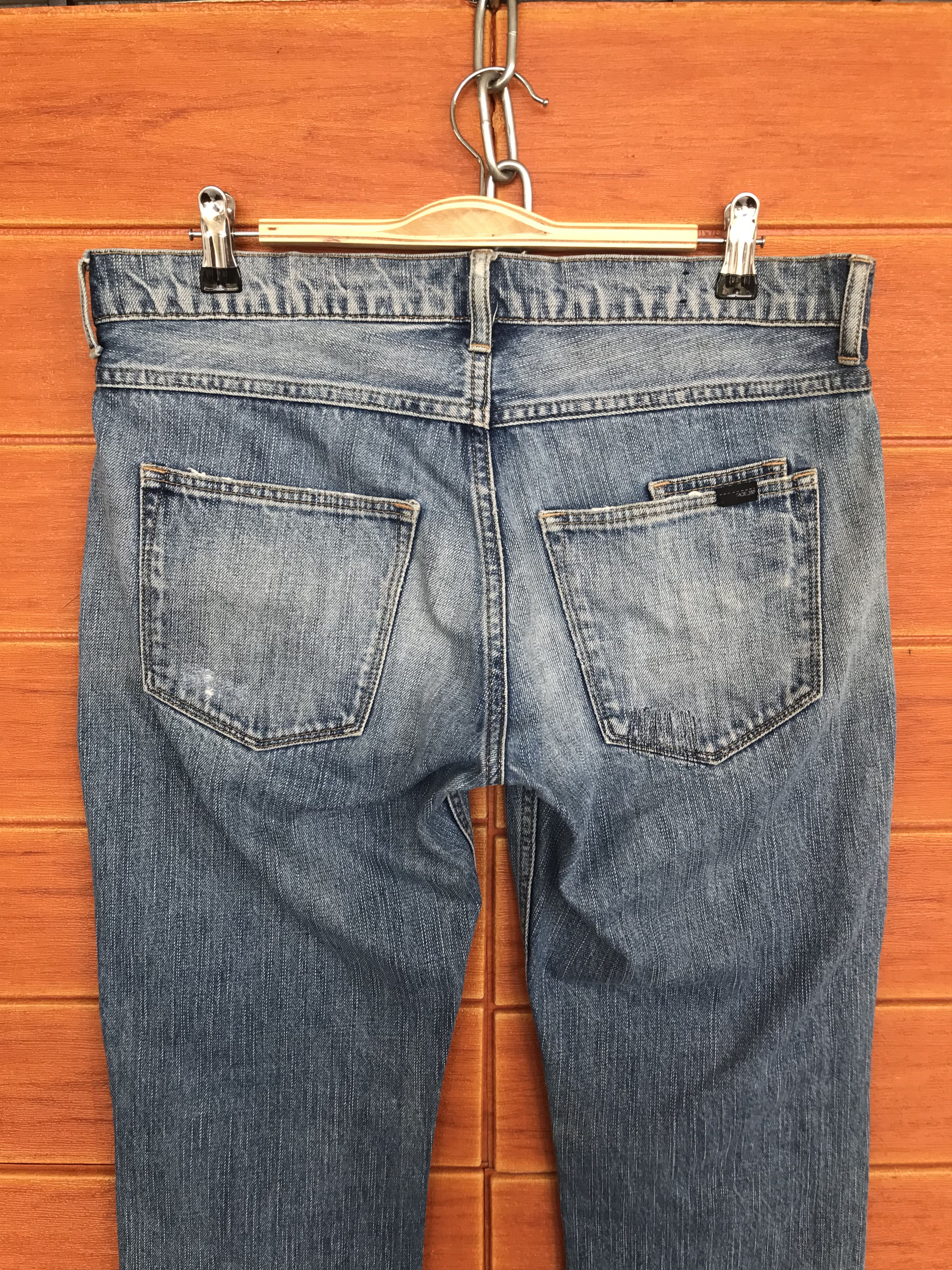 Kapital Fadeless Patchwork Denim Jeans Size US 32 / EU 48 - 8 Thumbnail
