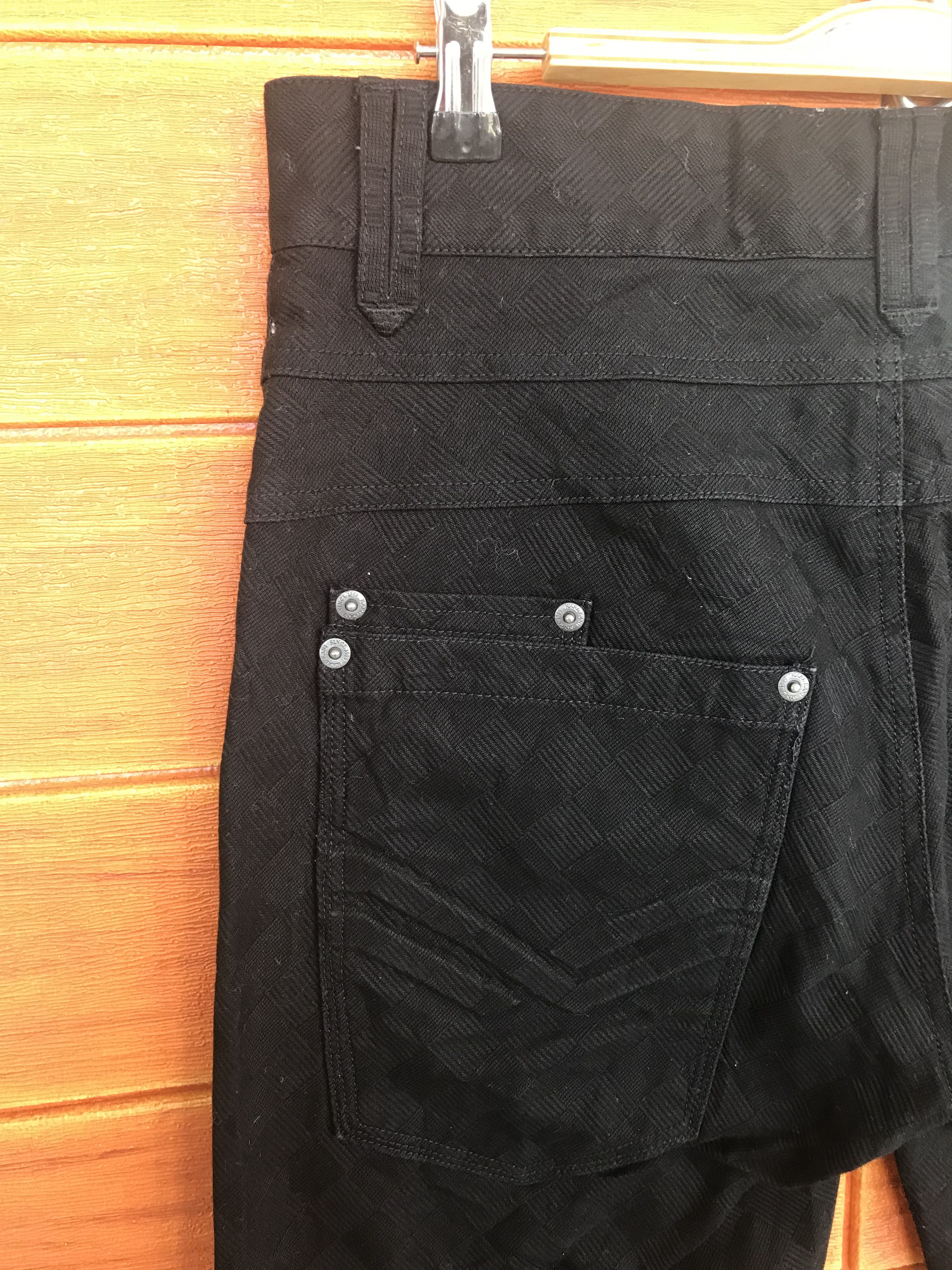 Karl Kani Karl Kani Black Customized Patterned Denim Pants Size US 32 / EU 48 - 3 Thumbnail