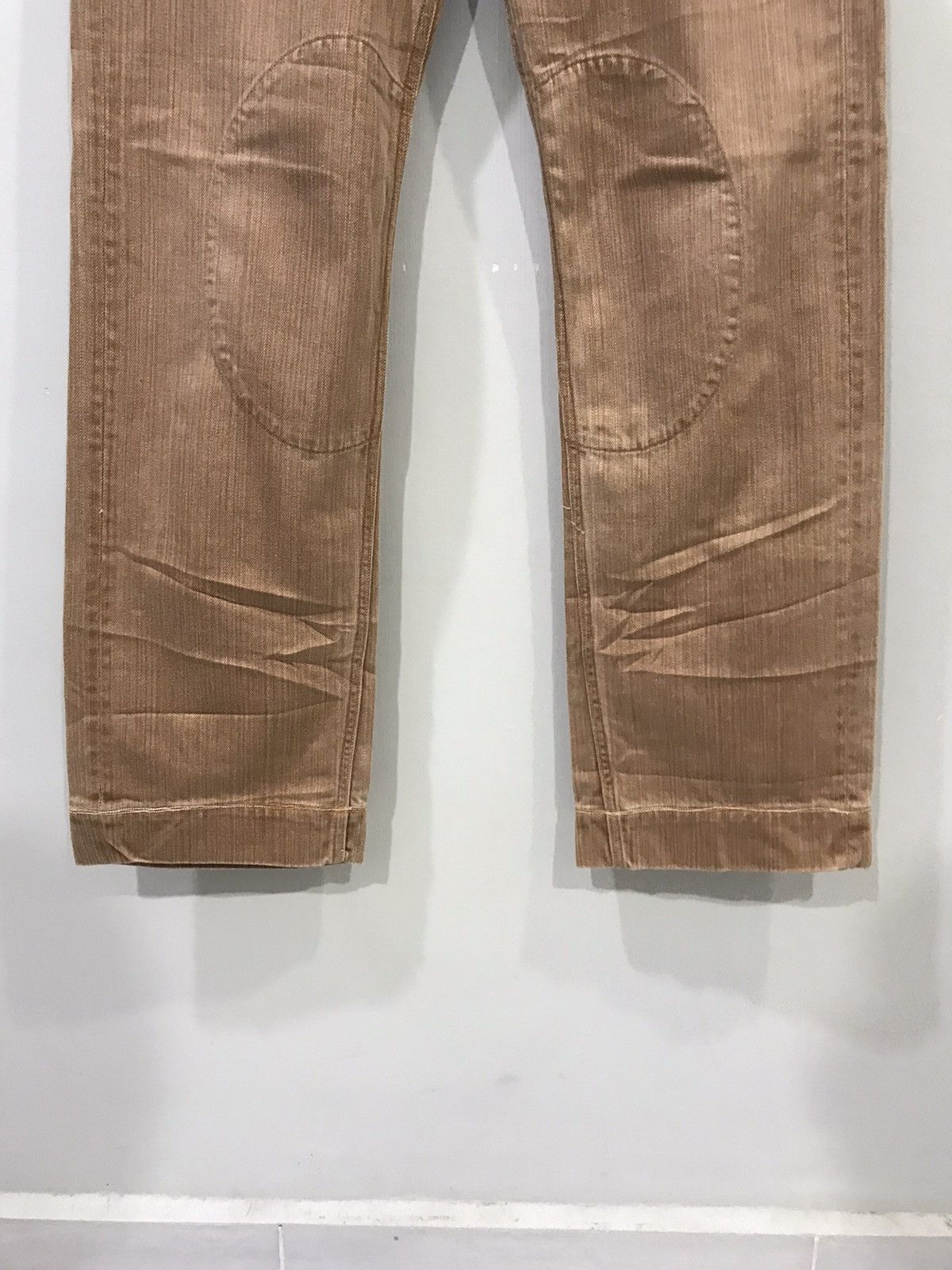 Designer SEAMS Japan Biker Denim Knee Pad Dope Rare Size US 32 / EU 48 - 6 Thumbnail