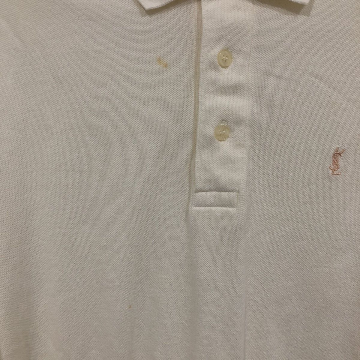 Yves Saint Laurent Vintage YSL Longsleeve Polo Tee Size US L / EU 52-54 / 3 - 3 Thumbnail