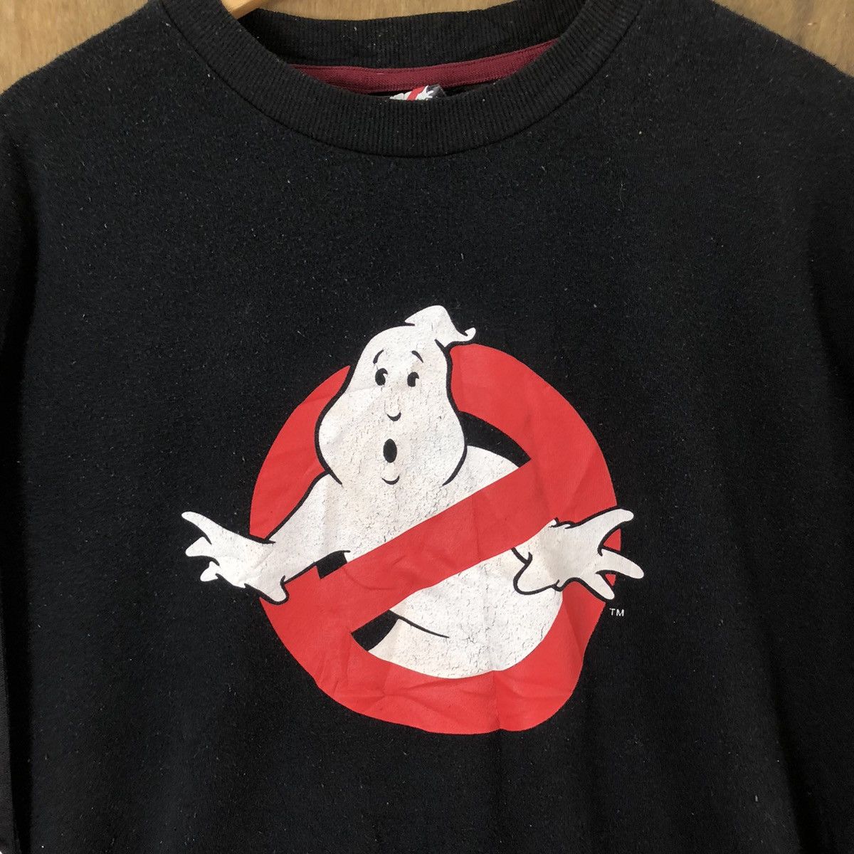 Cartoon Network Vintage Ghost Busters Black Sweatshirt Big Logo #1798 Size US L / EU 52-54 / 3 - 4 Thumbnail