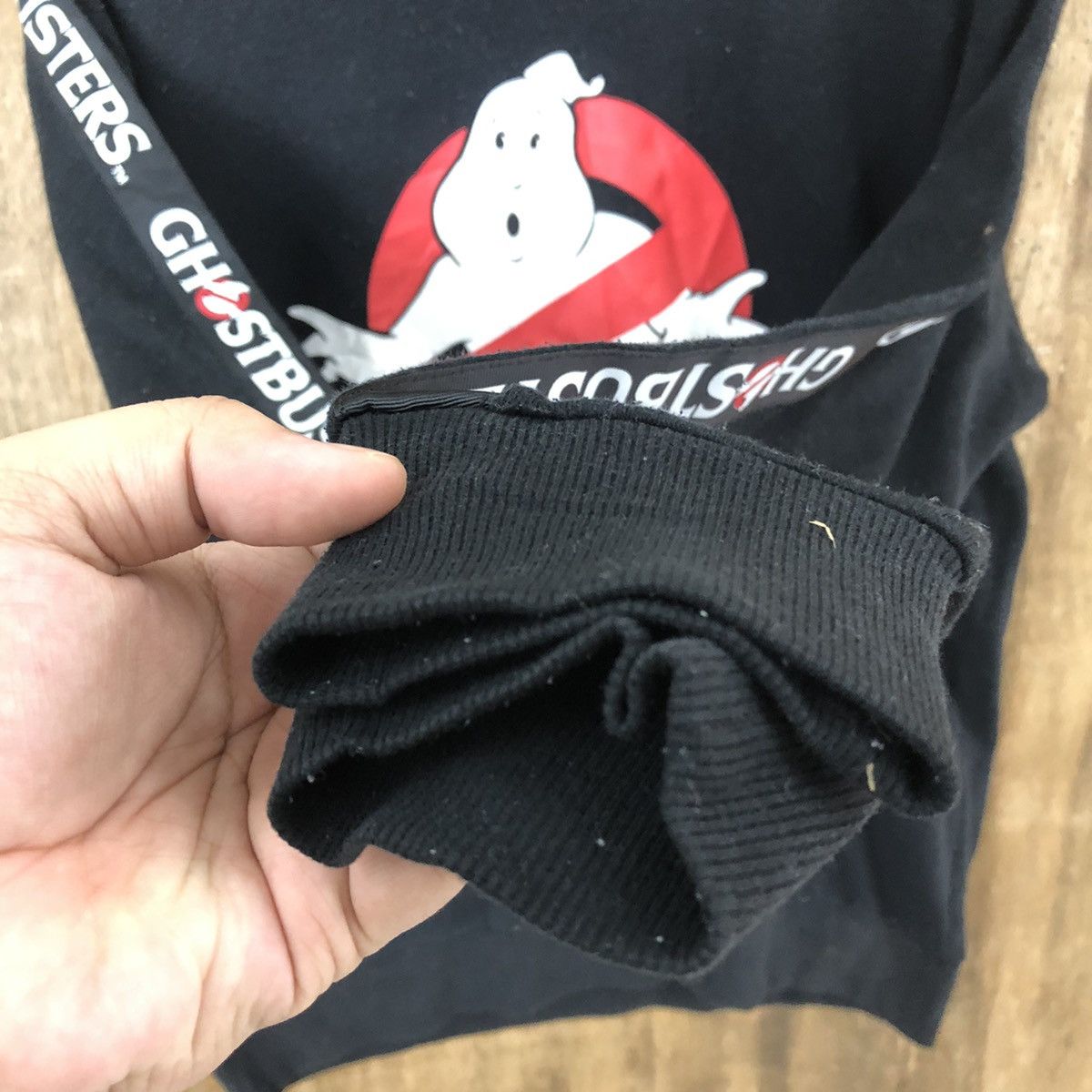 Cartoon Network Vintage Ghost Busters Black Sweatshirt Big Logo #1798 Size US L / EU 52-54 / 3 - 5 Thumbnail