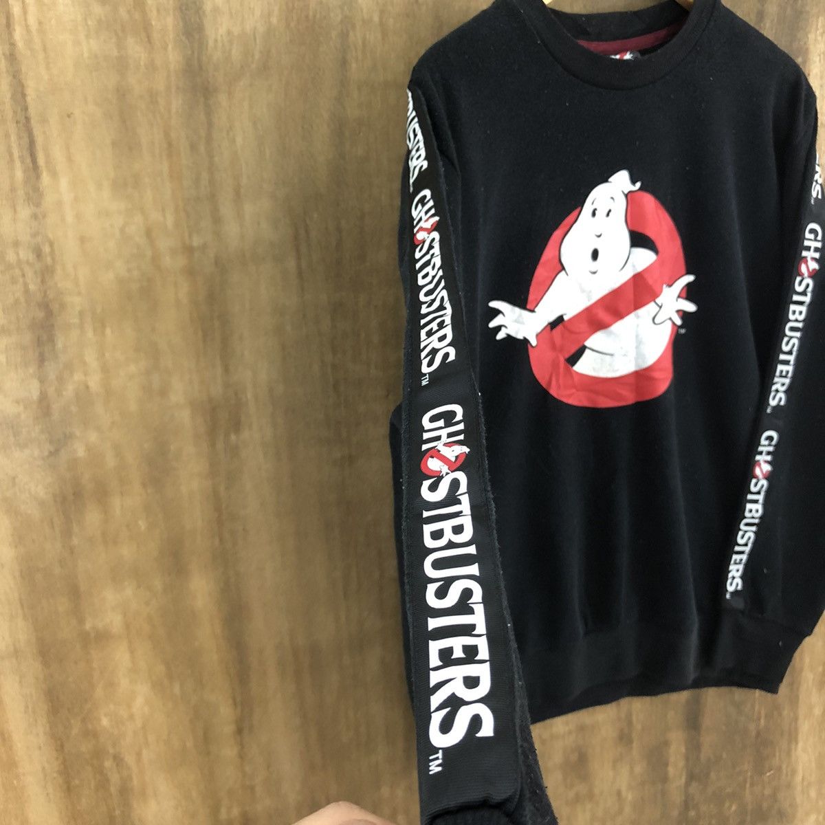 Cartoon Network Vintage Ghost Busters Black Sweatshirt Big Logo #1798 Size US L / EU 52-54 / 3 - 6 Thumbnail