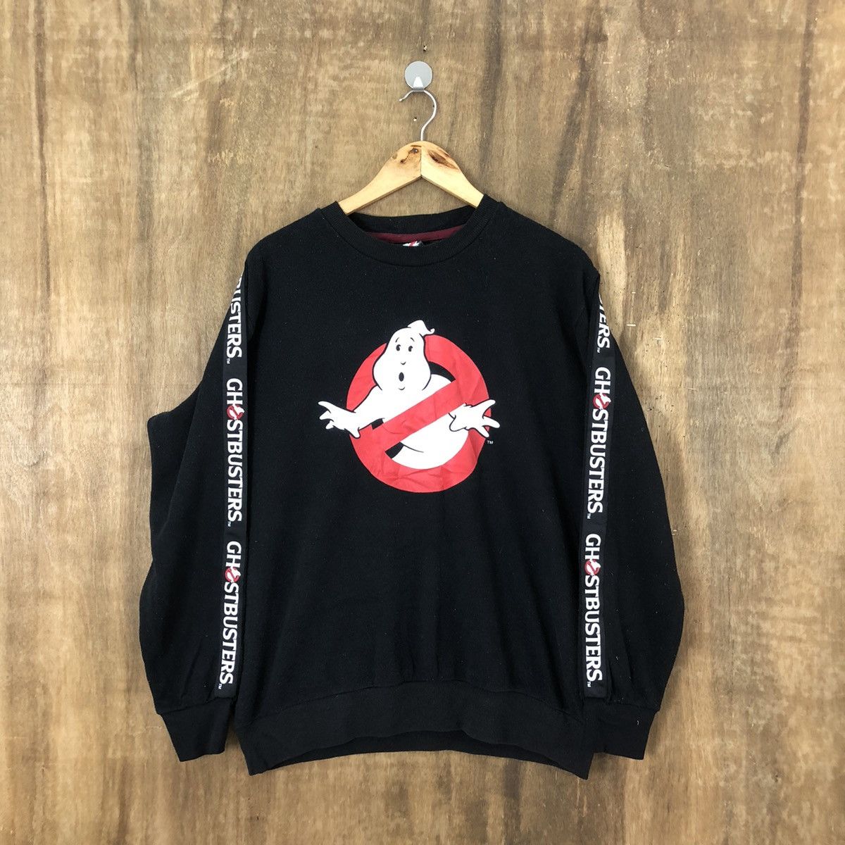 Cartoon Network Vintage Ghost Busters Black Sweatshirt Big Logo #1798 Size US L / EU 52-54 / 3 - 1 Thumbnail
