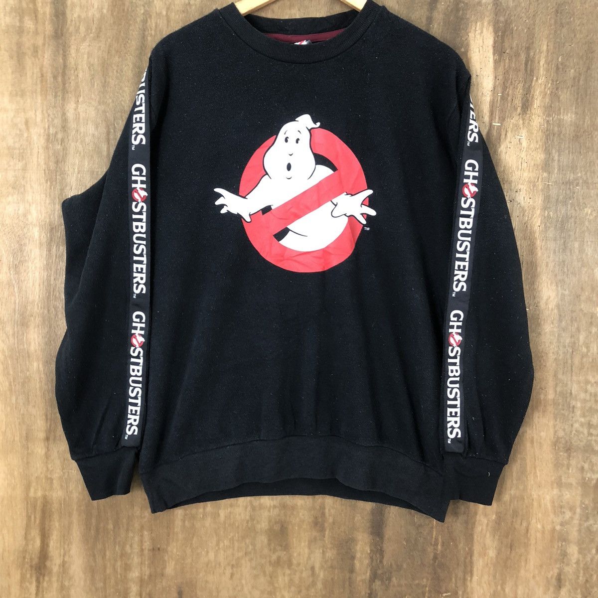 Cartoon Network Vintage Ghost Busters Black Sweatshirt Big Logo #1798 Size US L / EU 52-54 / 3 - 3 Thumbnail