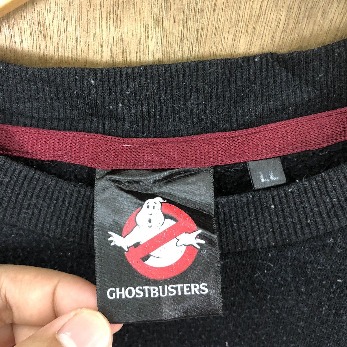 Cartoon Network Vintage Ghost Busters Black Sweatshirt Big Logo #1798 Size US L / EU 52-54 / 3 - 8 Thumbnail