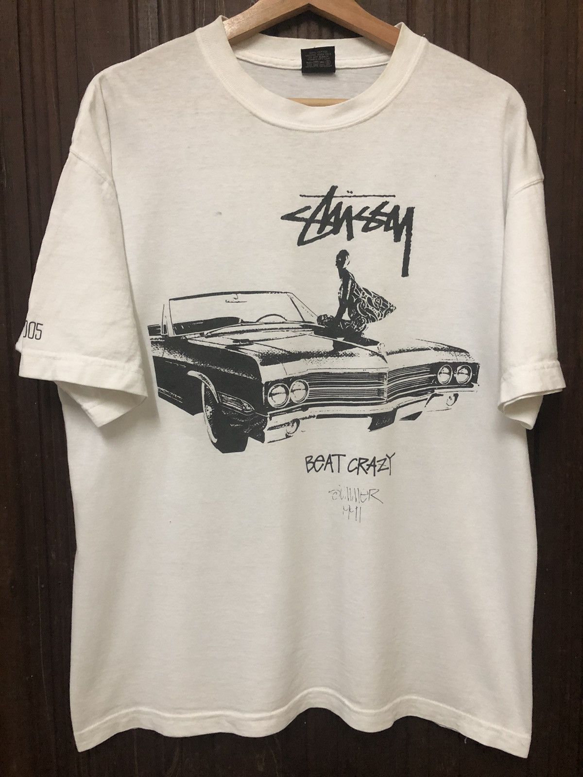 Streetwear × Stussy × Vintage Vintage Stussy Beat Crazy