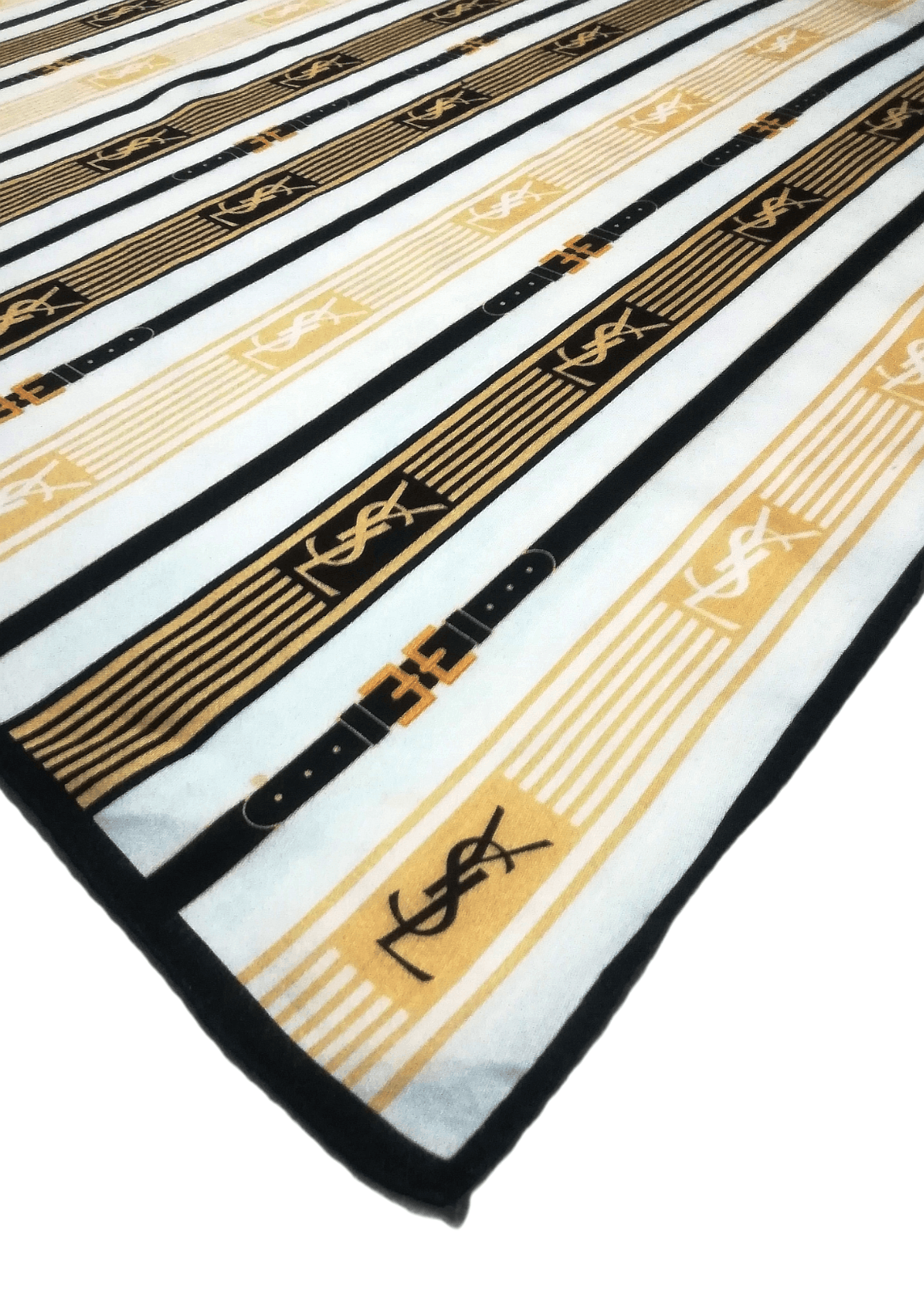 Yves Saint Laurent Yves Saint Laurent stripe Design Bandana Handkerchief Style Size ONE SIZE - 5 Thumbnail