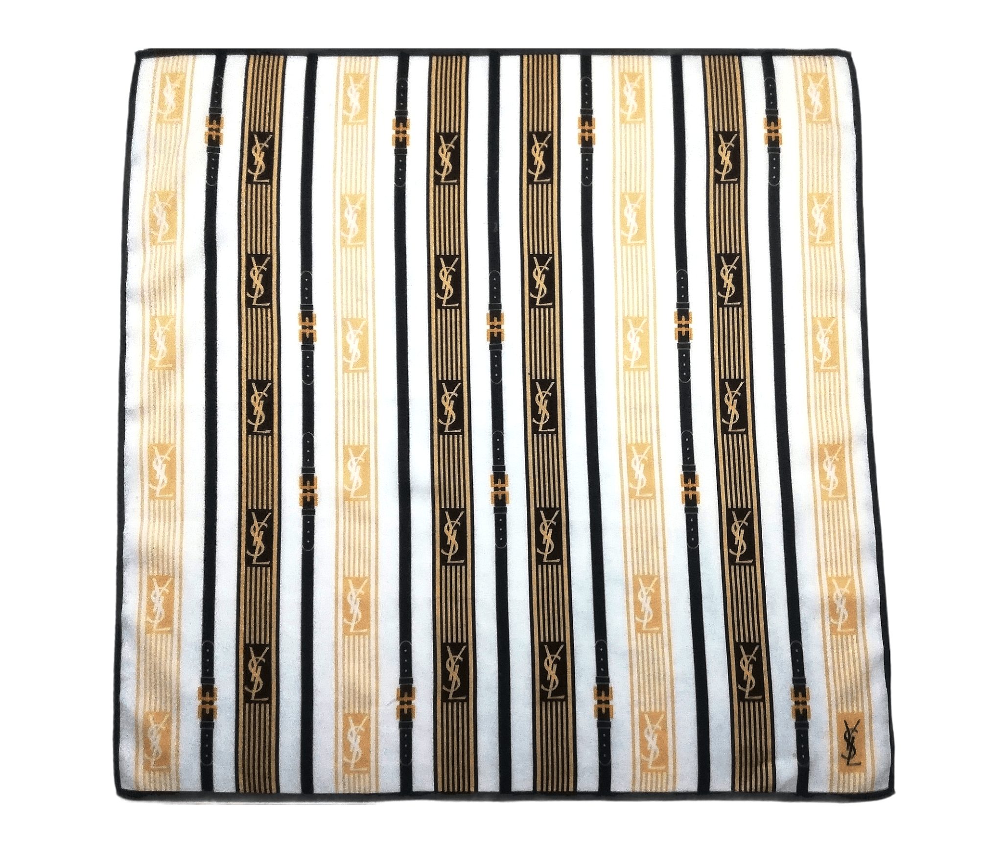 Yves Saint Laurent Yves Saint Laurent stripe Design Bandana Handkerchief Style Size ONE SIZE - 6 Thumbnail