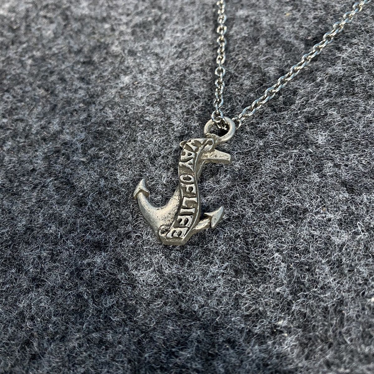 Wtaps WTAPS PENDANT HEAD ANCHOR SILVER 11AW NECKLACE | Grailed