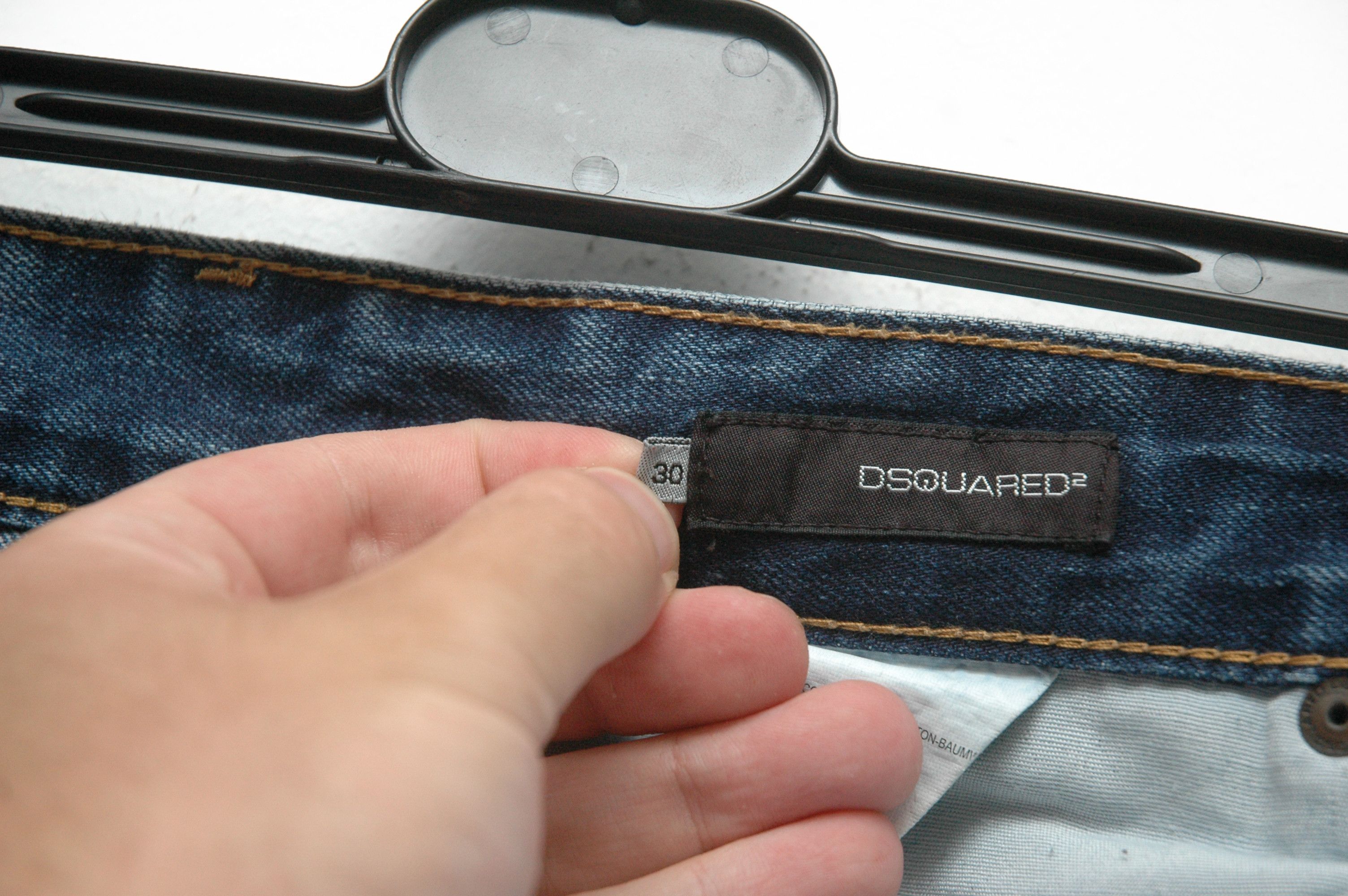 Dsquared2 Dsquared2 Distressed Denim Pant Made in Italy Luxury Size US 30 / EU 46 - 13 Thumbnail