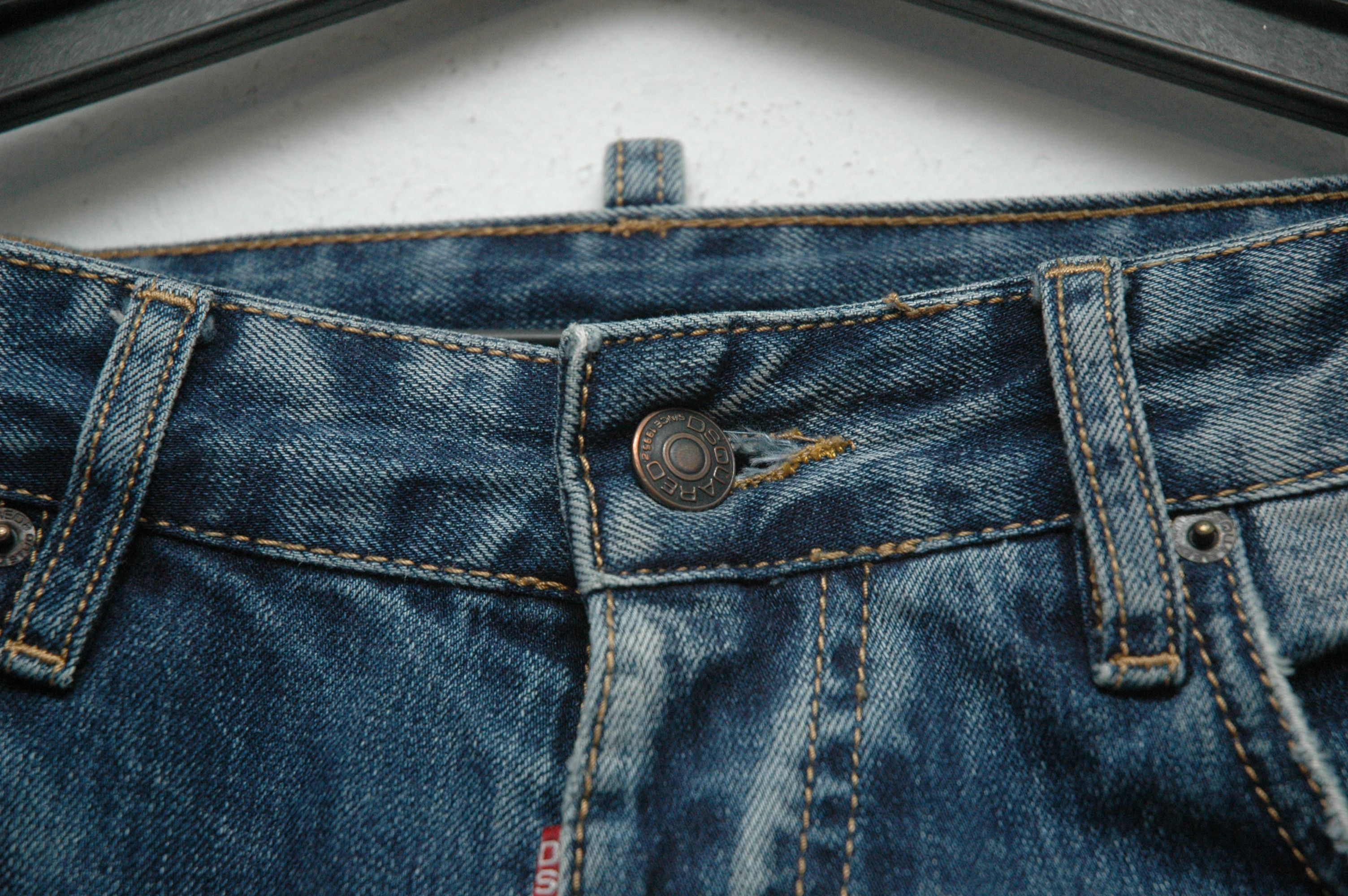 Dsquared2 Dsquared2 Distressed Denim Pant Made in Italy Luxury Size US 30 / EU 46 - 4 Thumbnail
