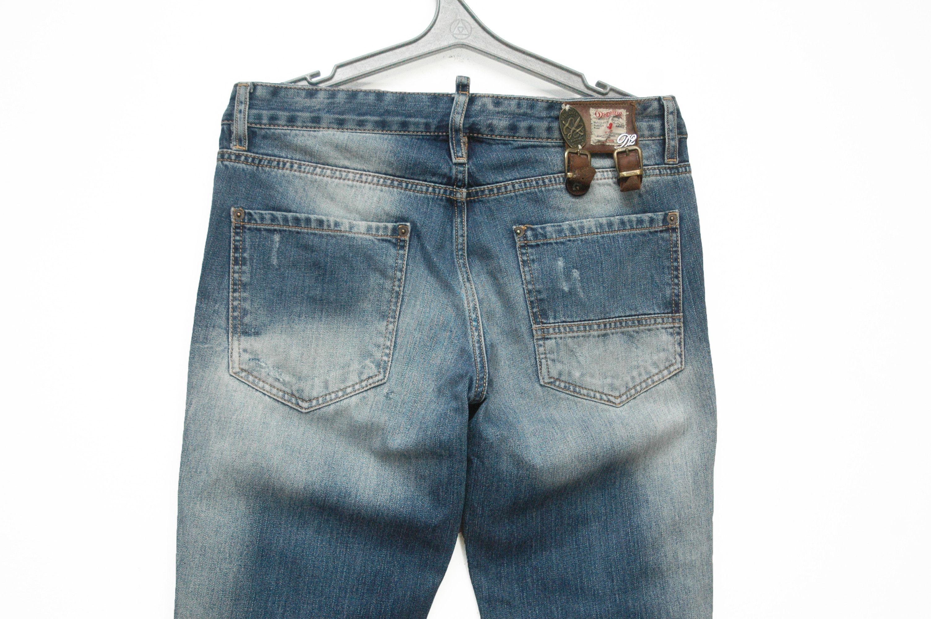 Dsquared2 Dsquared2 Distressed Denim Pant Made in Italy Luxury Size US 30 / EU 46 - 8 Thumbnail