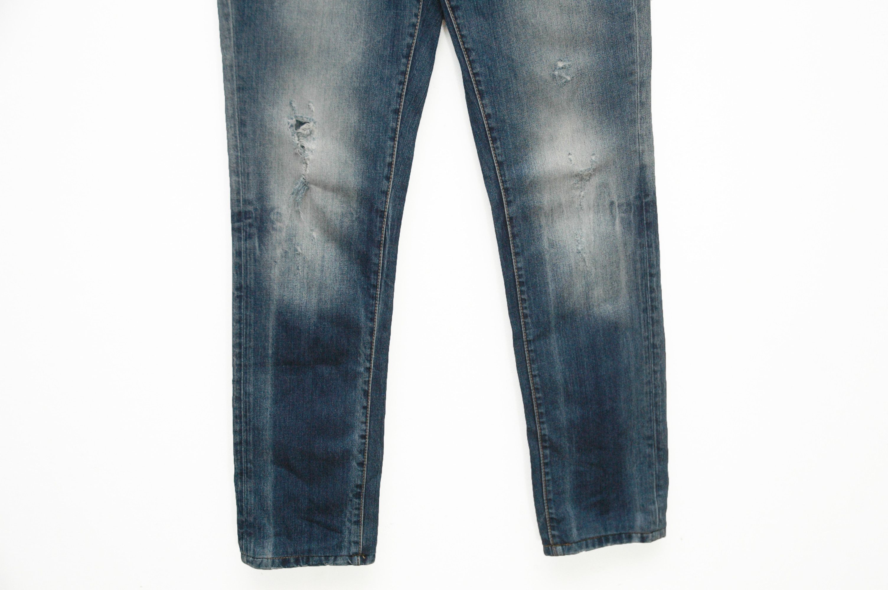 Dsquared2 Dsquared2 Distressed Denim Pant Made in Italy Luxury Size US 30 / EU 46 - 6 Thumbnail