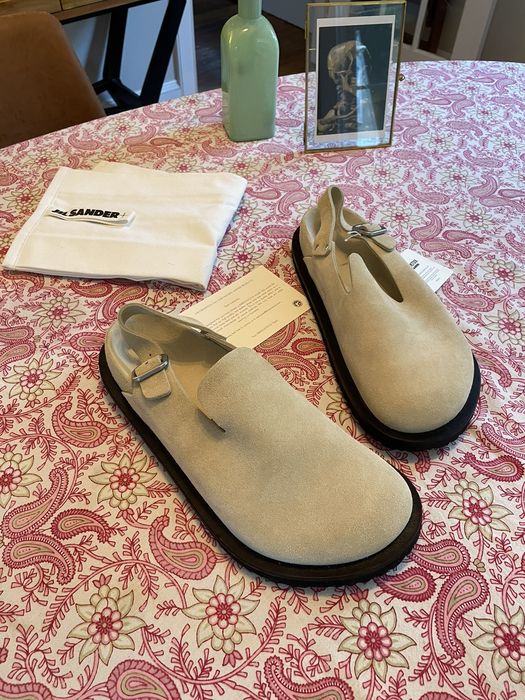 Jil Sander Jil Sander x Birkenstock Berlin Sand 43 | Grailed