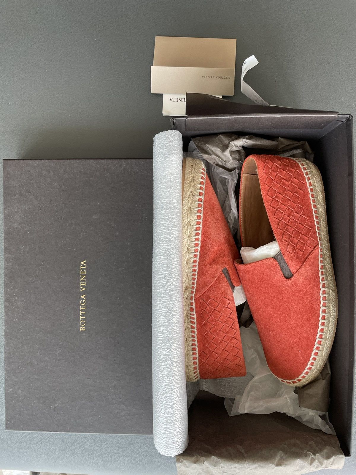 Bottega Veneta $850 Value Limited Edition Runway Leather Espadrilles New Size US 7 / EU 40 - 3 Thumbnail