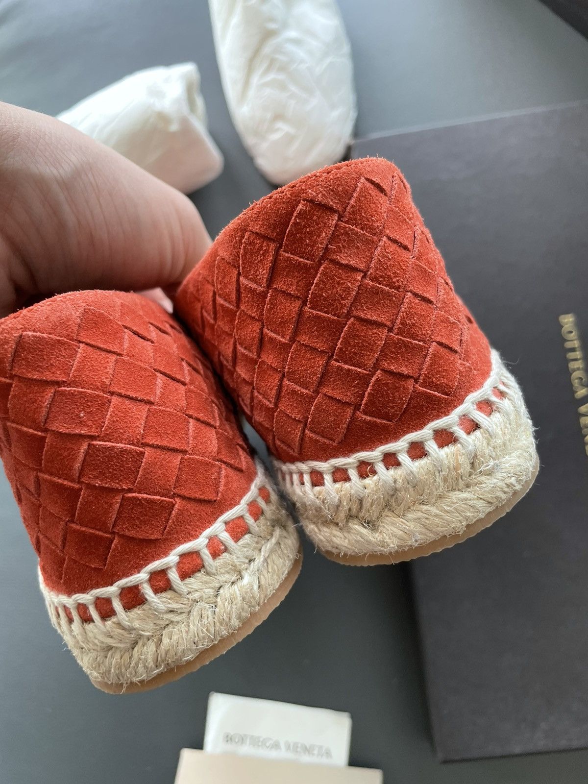 Bottega Veneta $850 Value Limited Edition Runway Leather Espadrilles New Size US 7 / EU 40 - 20 Thumbnail