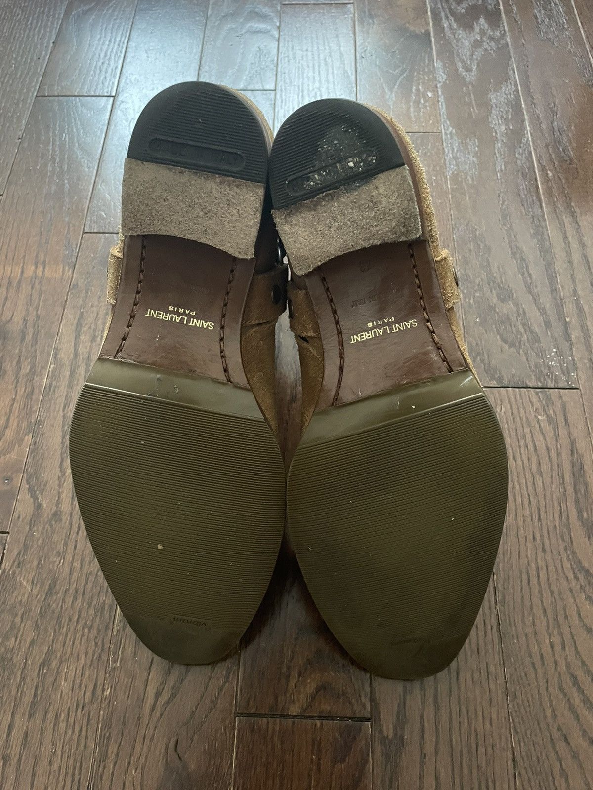 Hedi Slimane × Saint Laurent Paris Saint Laurent Paris FW15 Wyatt Harness Boots Camel Size US 10 / EU 43 - 5 Thumbnail