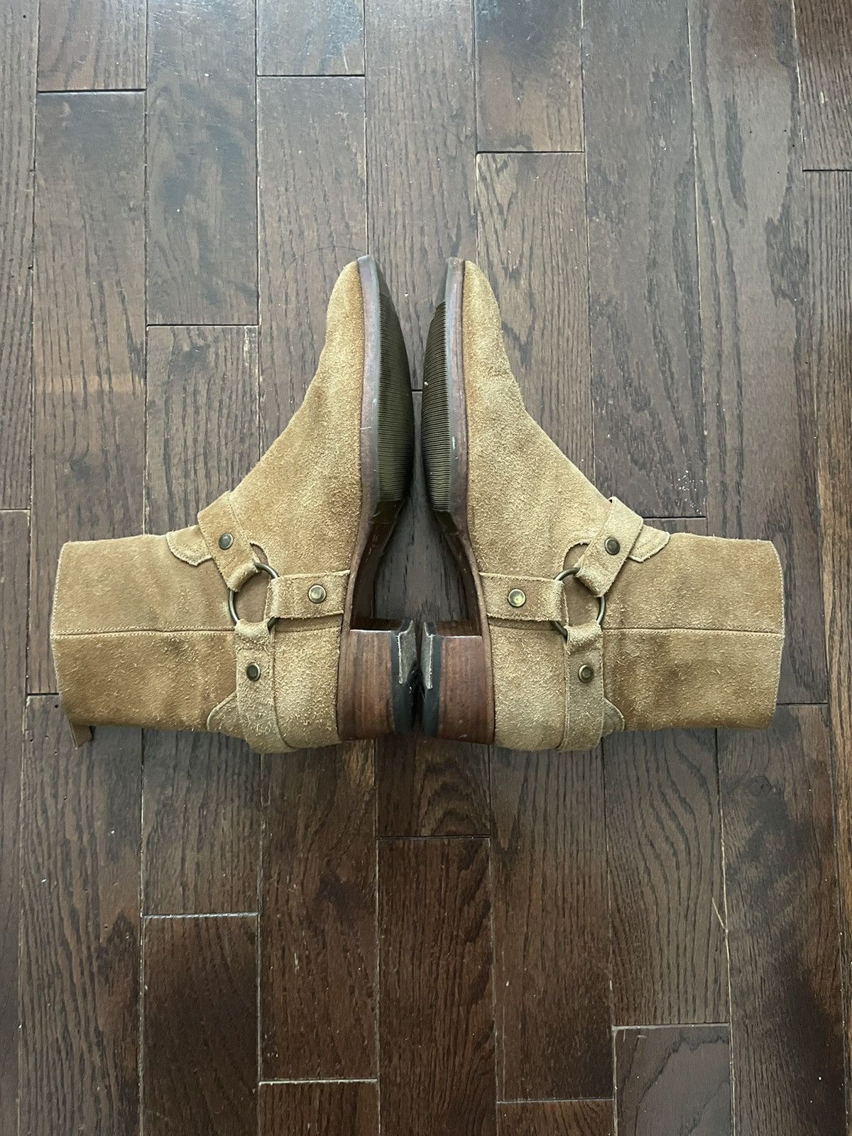Hedi Slimane × Saint Laurent Paris Saint Laurent Paris FW15 Wyatt Harness Boots Camel Size US 10 / EU 43 - 4 Thumbnail