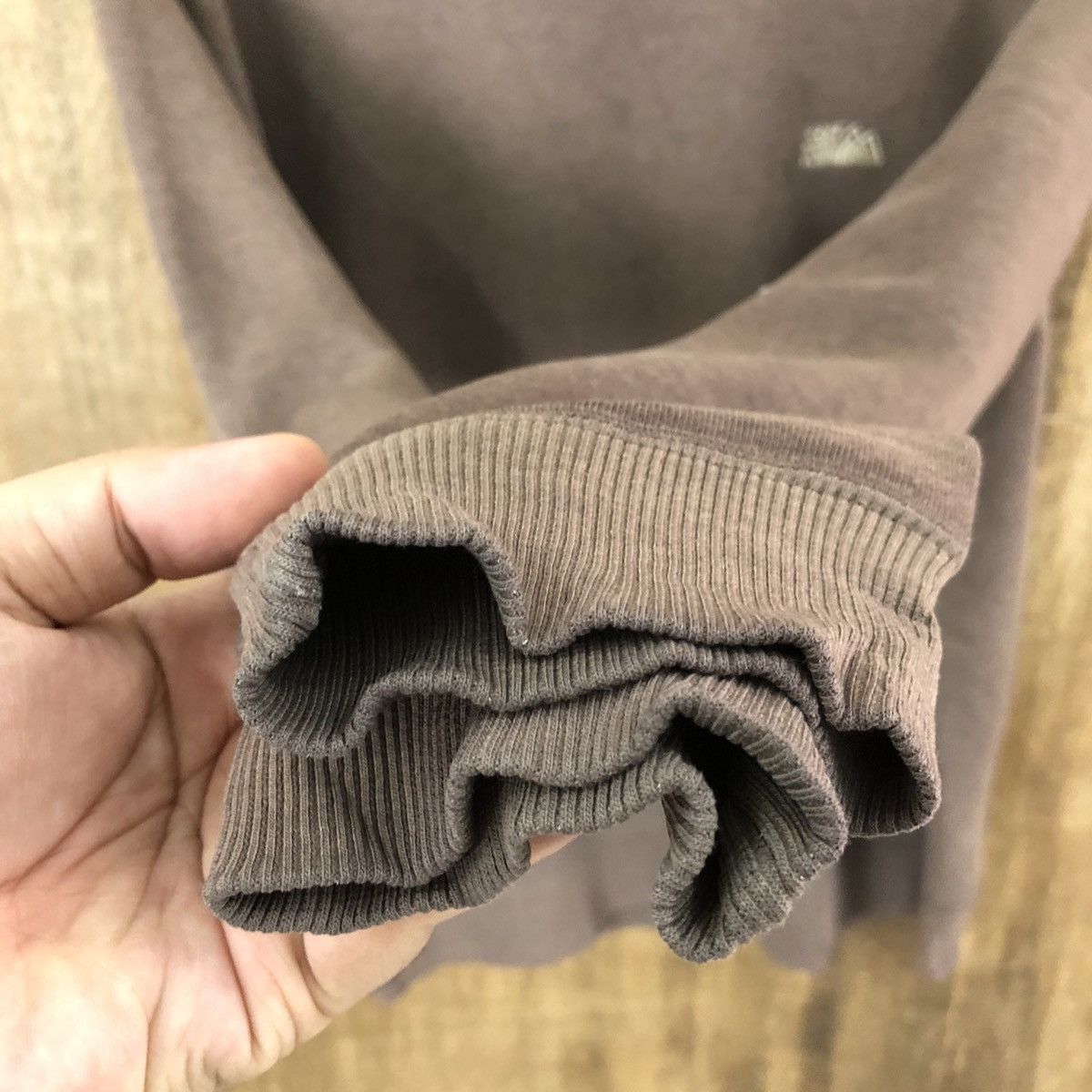 Japanese Brand Vintage First Down Faded Brown Sweatshirt Size US L / EU 52-54 / 3 - 5 Thumbnail