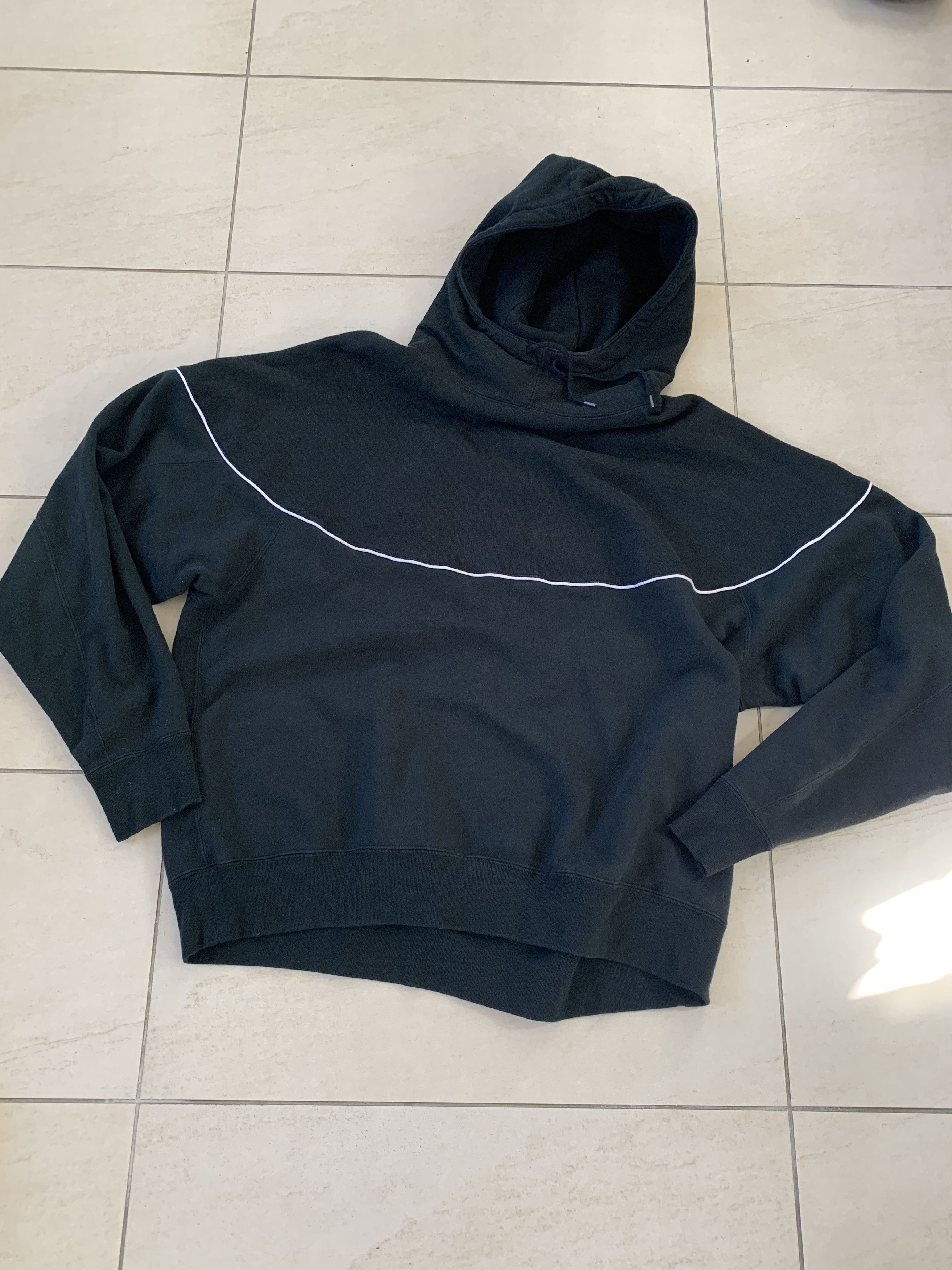 Cav Empt Cav Empt White Line Hoodie Grailed