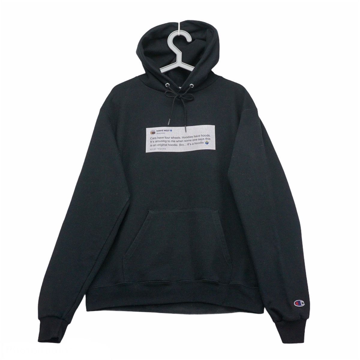 Kanye champion sweatshirt clearance