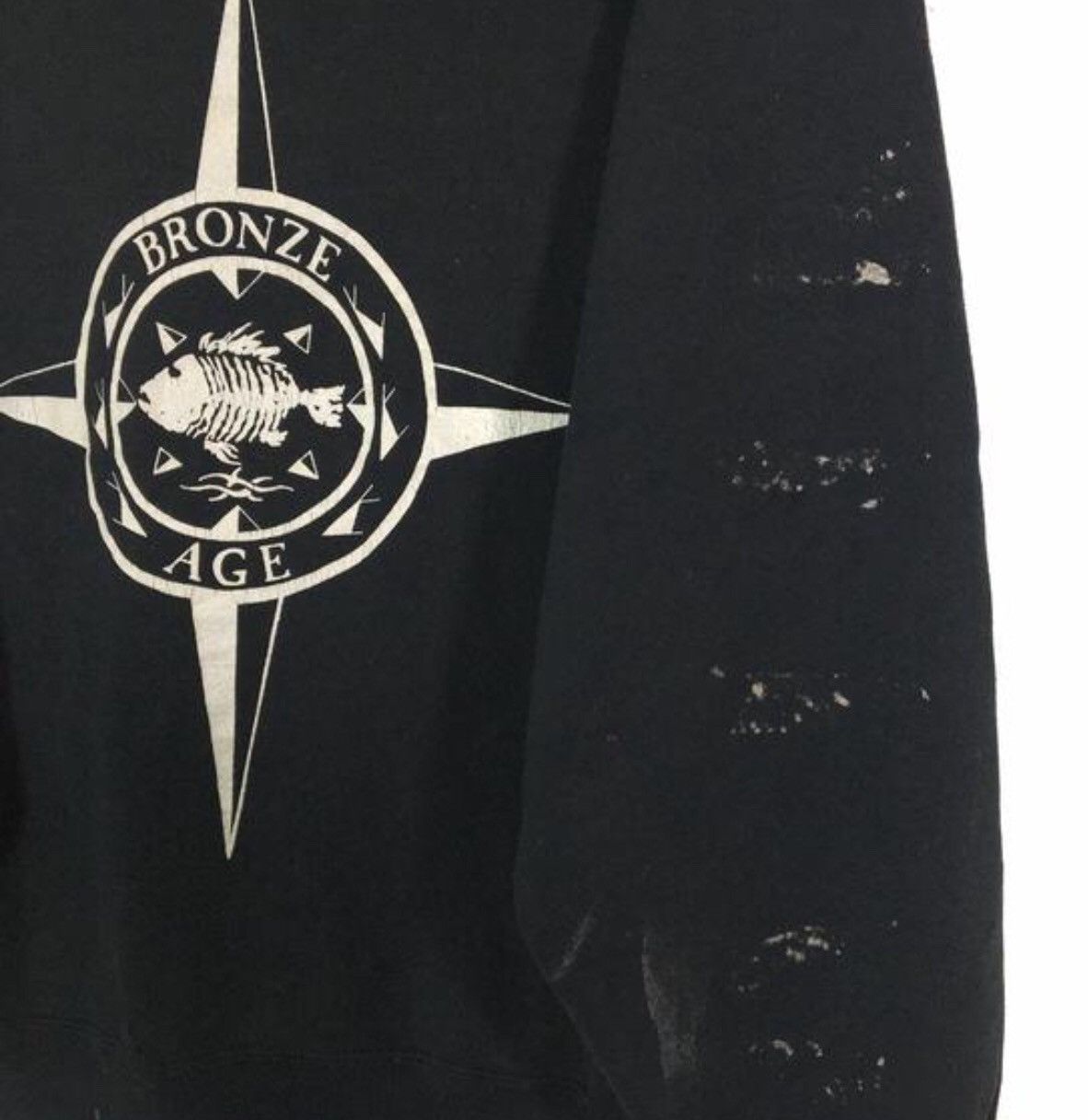 Vintage DELETE TODAY ‼️bronze age streetwear skateboard hoodie L sz Size US L / EU 52-54 / 3 - 3 Thumbnail