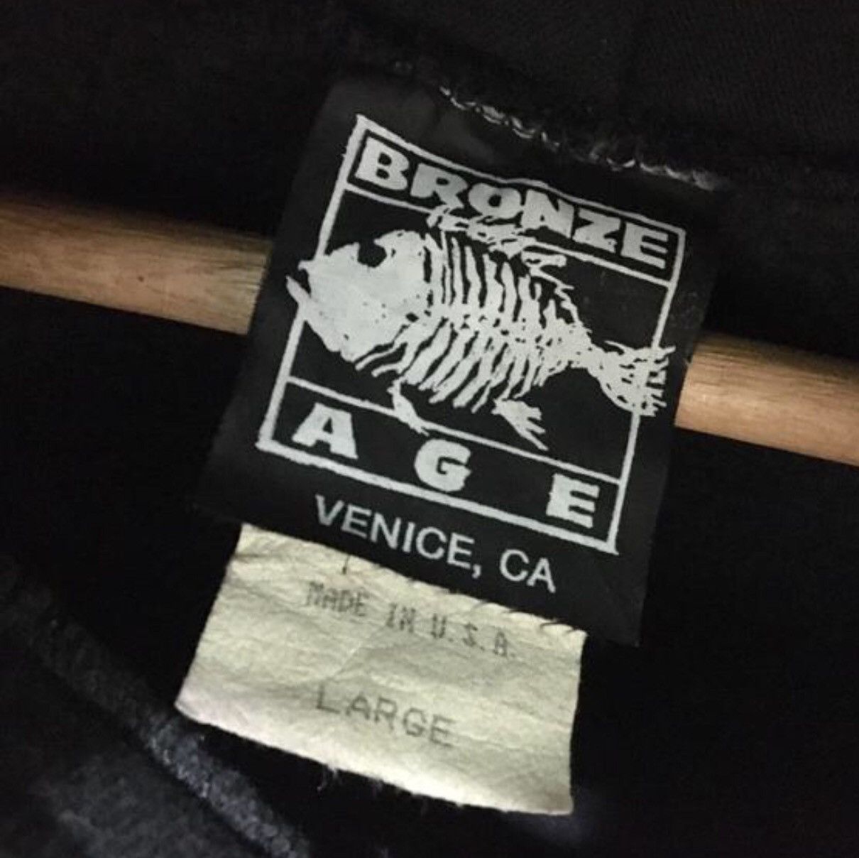Vintage DELETE TODAY ‼️bronze age streetwear skateboard hoodie L sz Size US L / EU 52-54 / 3 - 5 Thumbnail