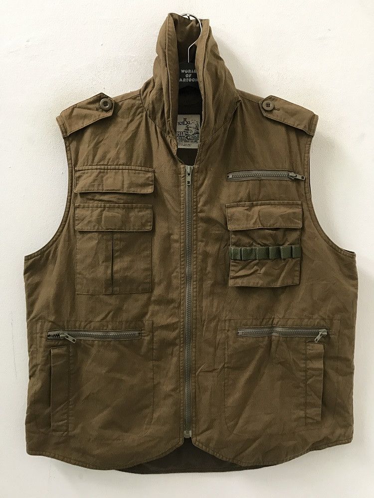 Vintage Vintage Fishing Vest Multipocket Y2K 90s USA Style Japan