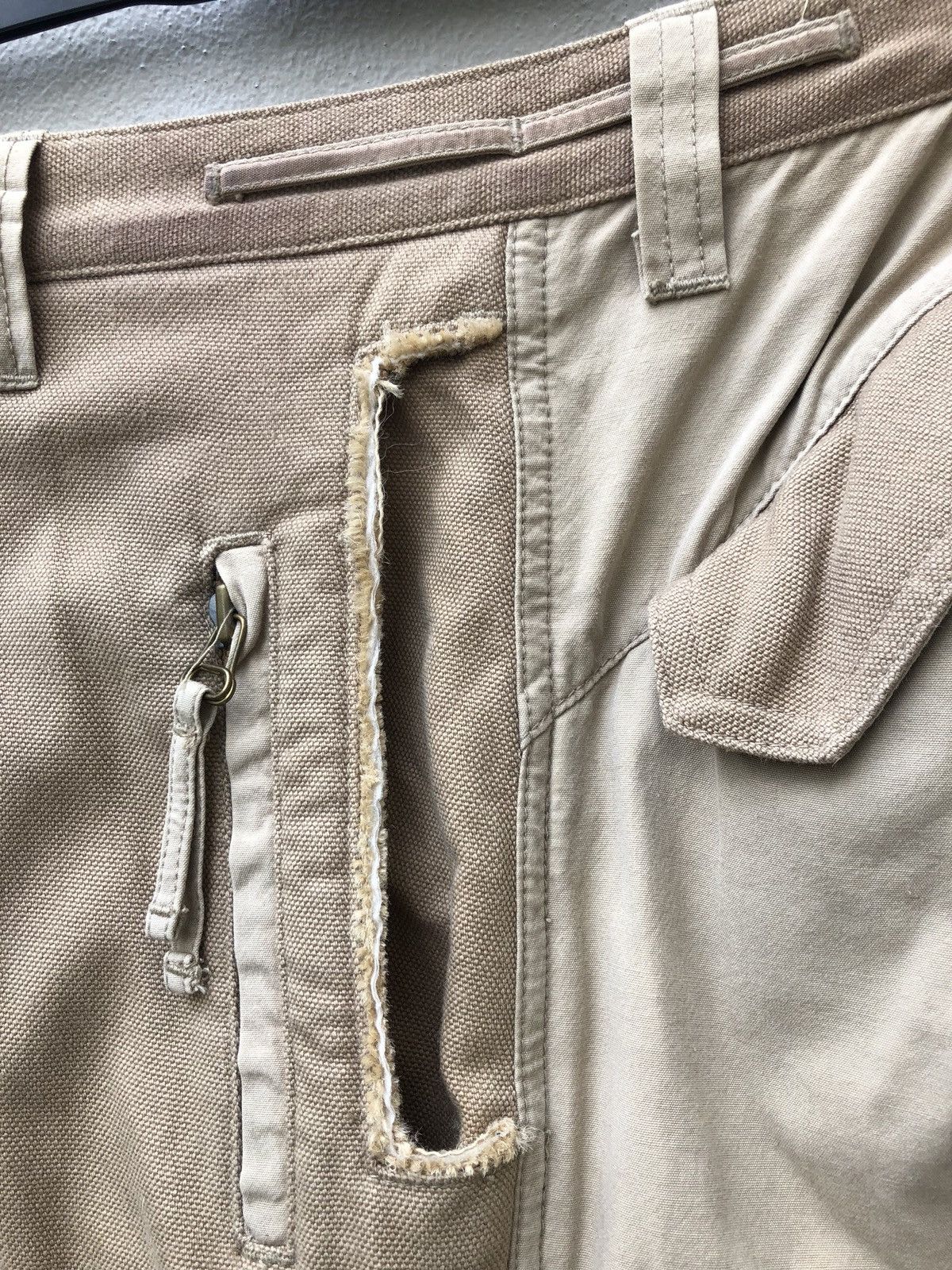 Vintage Japan Brand Capano Distressed Parachute Cargo Trouser Size US 32 / EU 48 - 17 Thumbnail