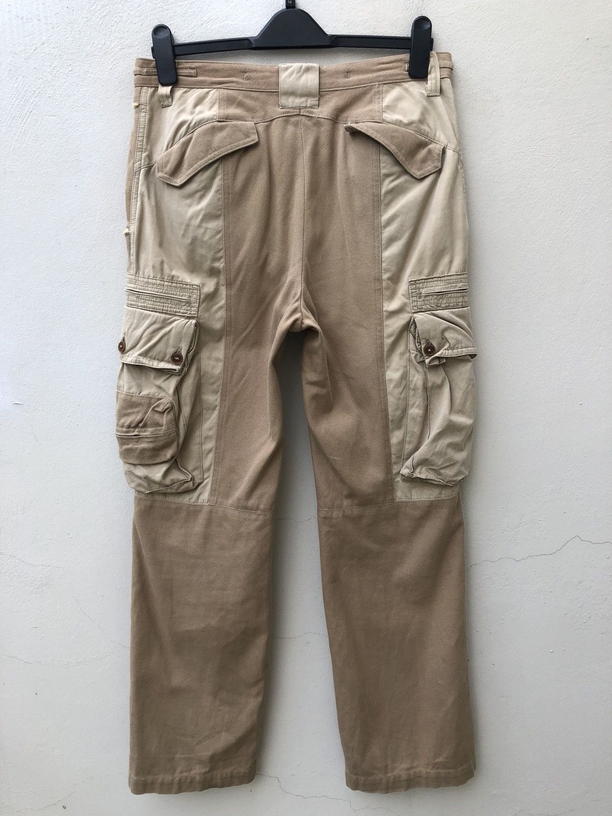 Vintage Japan Brand Capano Distressed Parachute Cargo Trouser Size US 32 / EU 48 - 13 Thumbnail