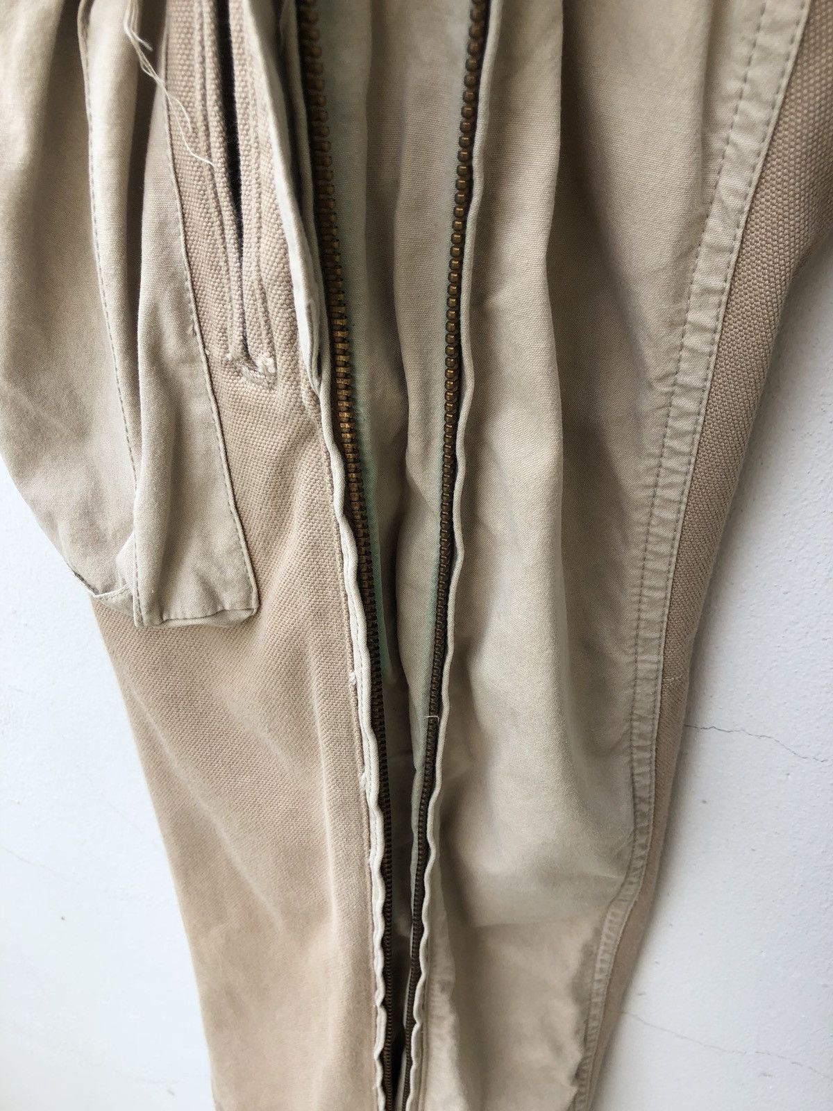 Vintage Japan Brand Capano Distressed Parachute Cargo Trouser Size US 32 / EU 48 - 9 Thumbnail