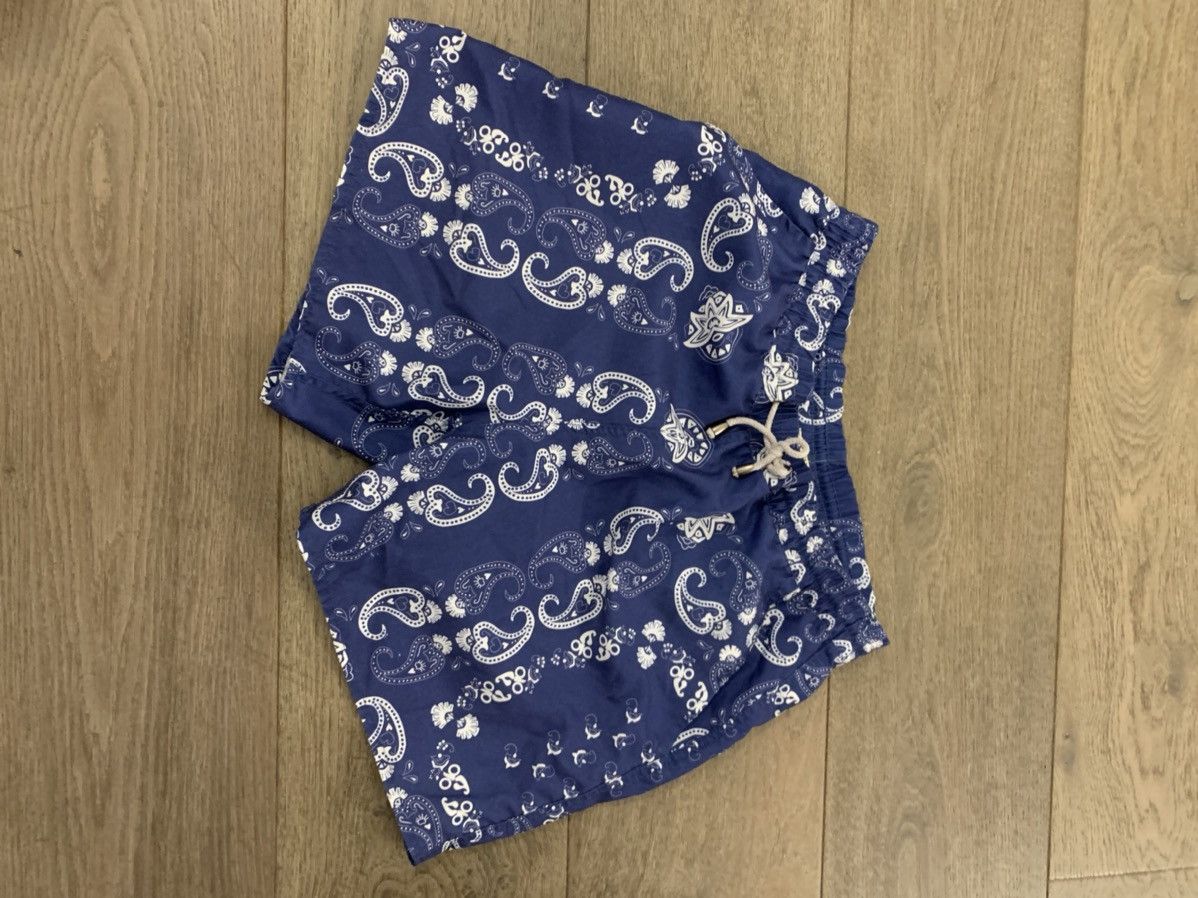 Vintage Paisley swim trunks Size US 29 - 1 Thumbnail