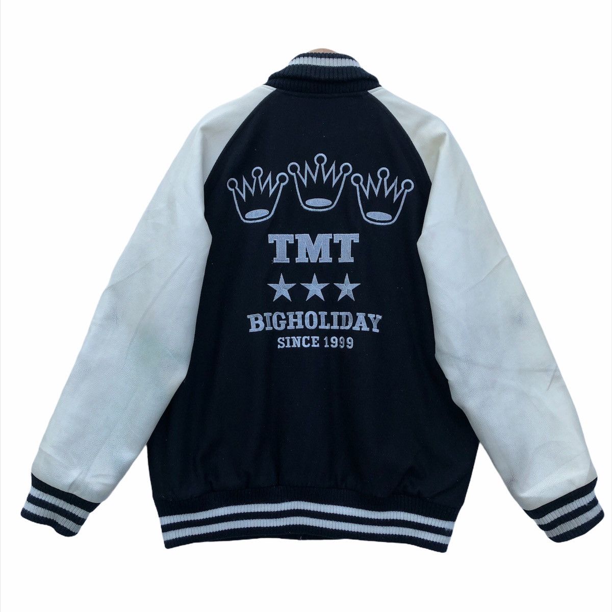 Tmt Japan × Varsity Jacket T.M.T Big Holiday Varsity Jacket