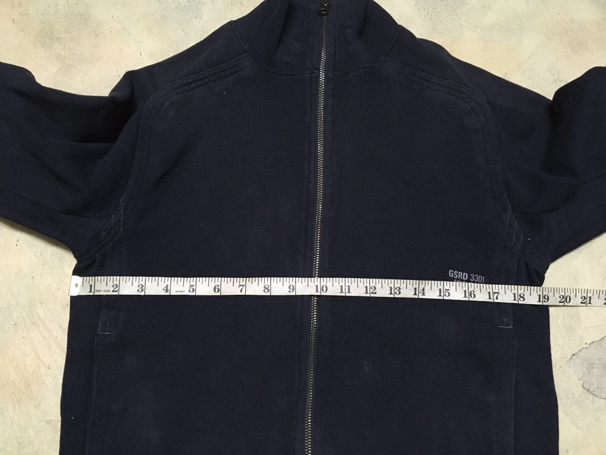G-Star G Star Raw Denim Big Logo Zipper Sweater Size US M / EU 48-50 / 2 - 8 Thumbnail
