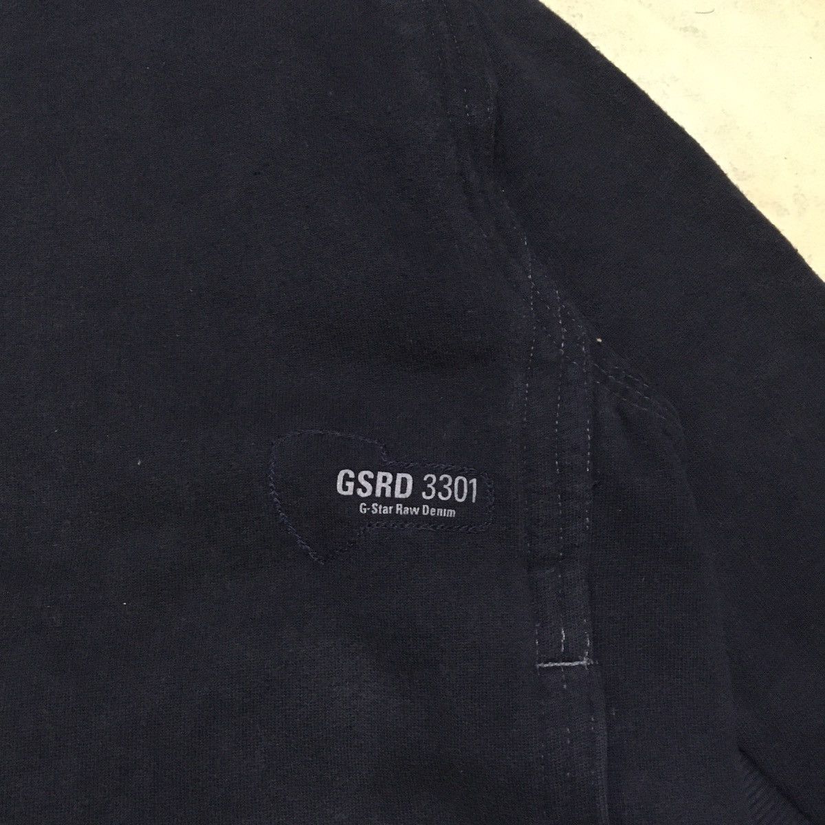 G-Star G Star Raw Denim Big Logo Zipper Sweater Size US M / EU 48-50 / 2 - 4 Thumbnail