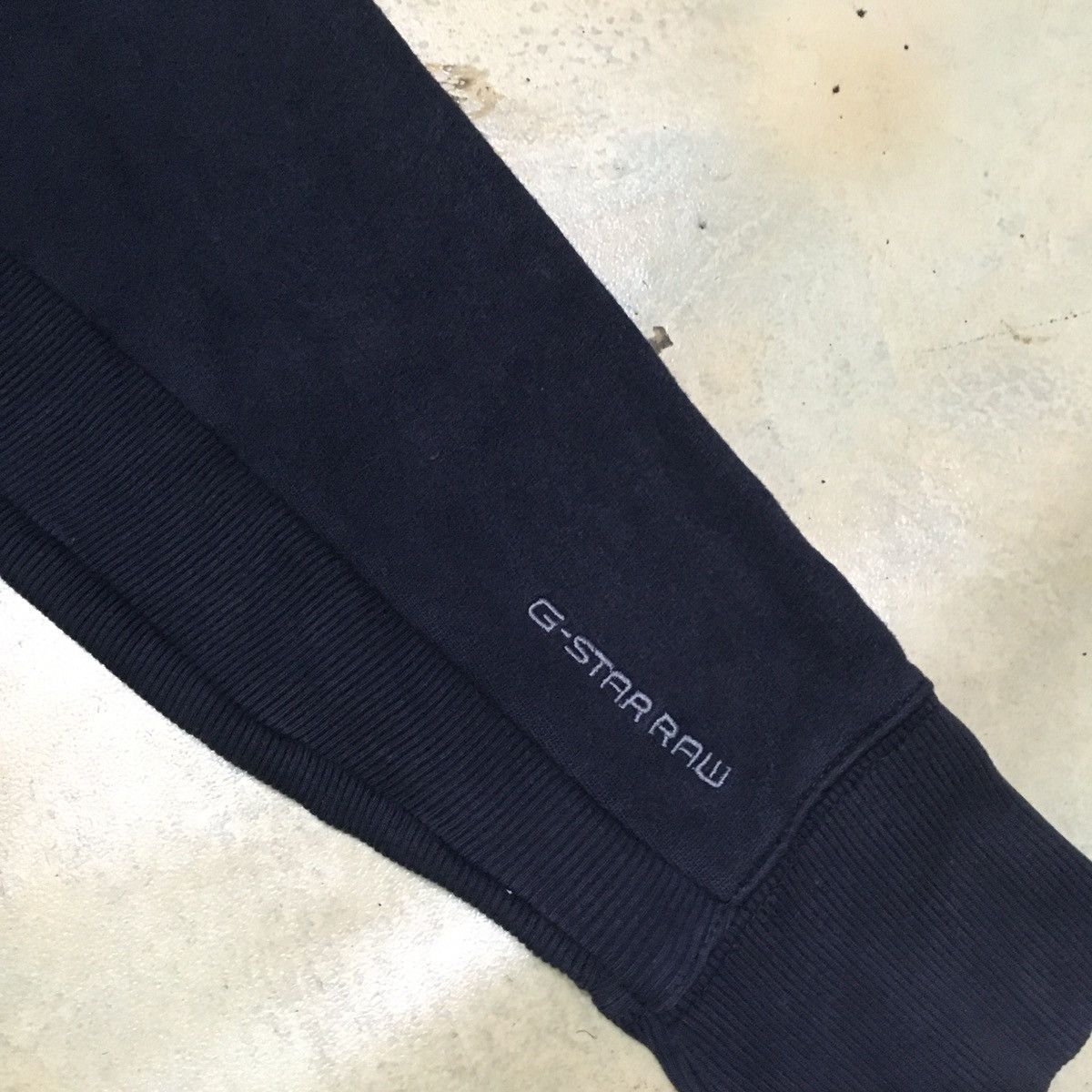 G-Star G Star Raw Denim Big Logo Zipper Sweater Size US M / EU 48-50 / 2 - 3 Thumbnail