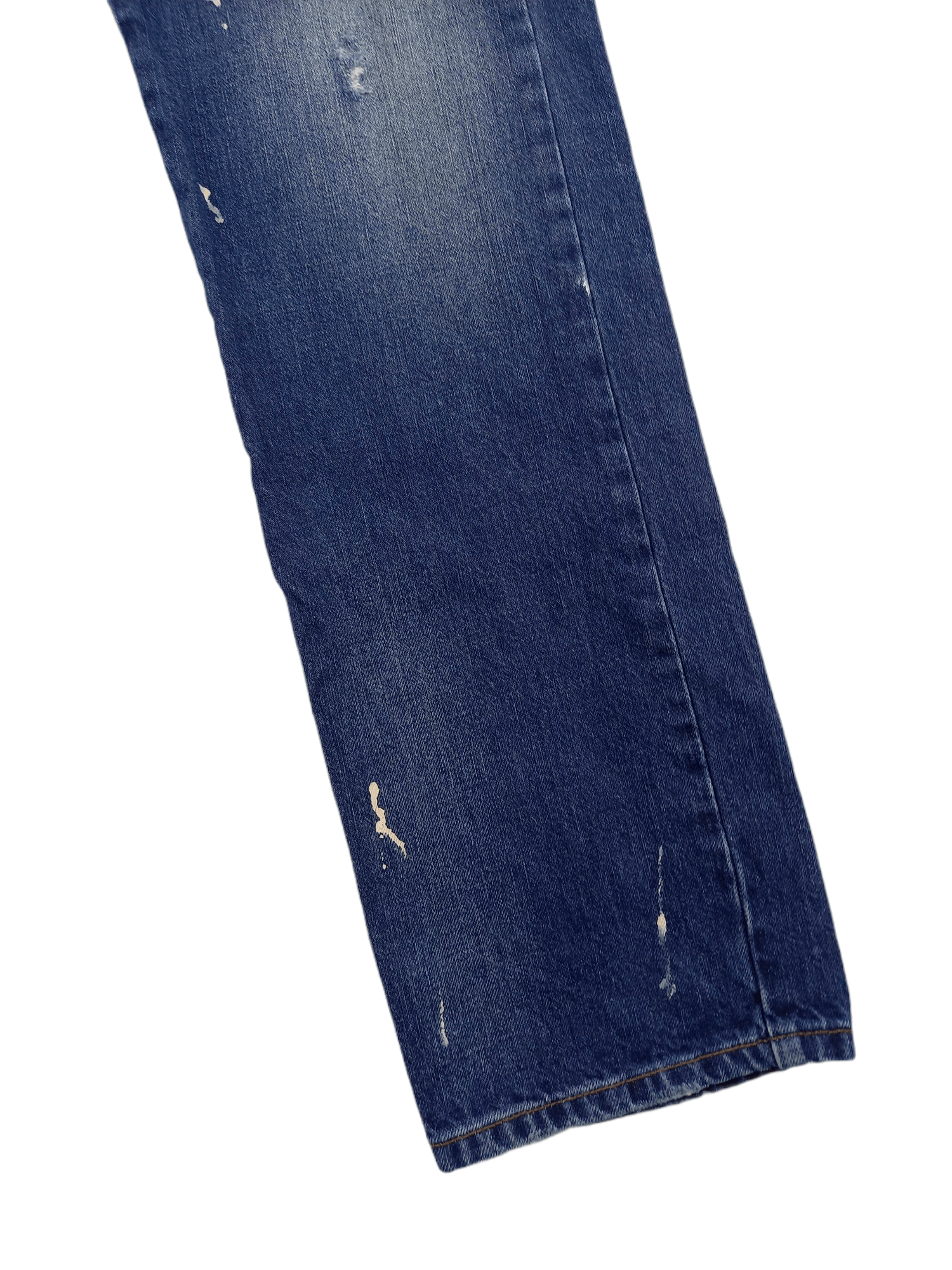 Alexander McQueen Mcq Mcqueen Denim Paint splatter distressed Size US 36 / EU 52 - 4 Thumbnail