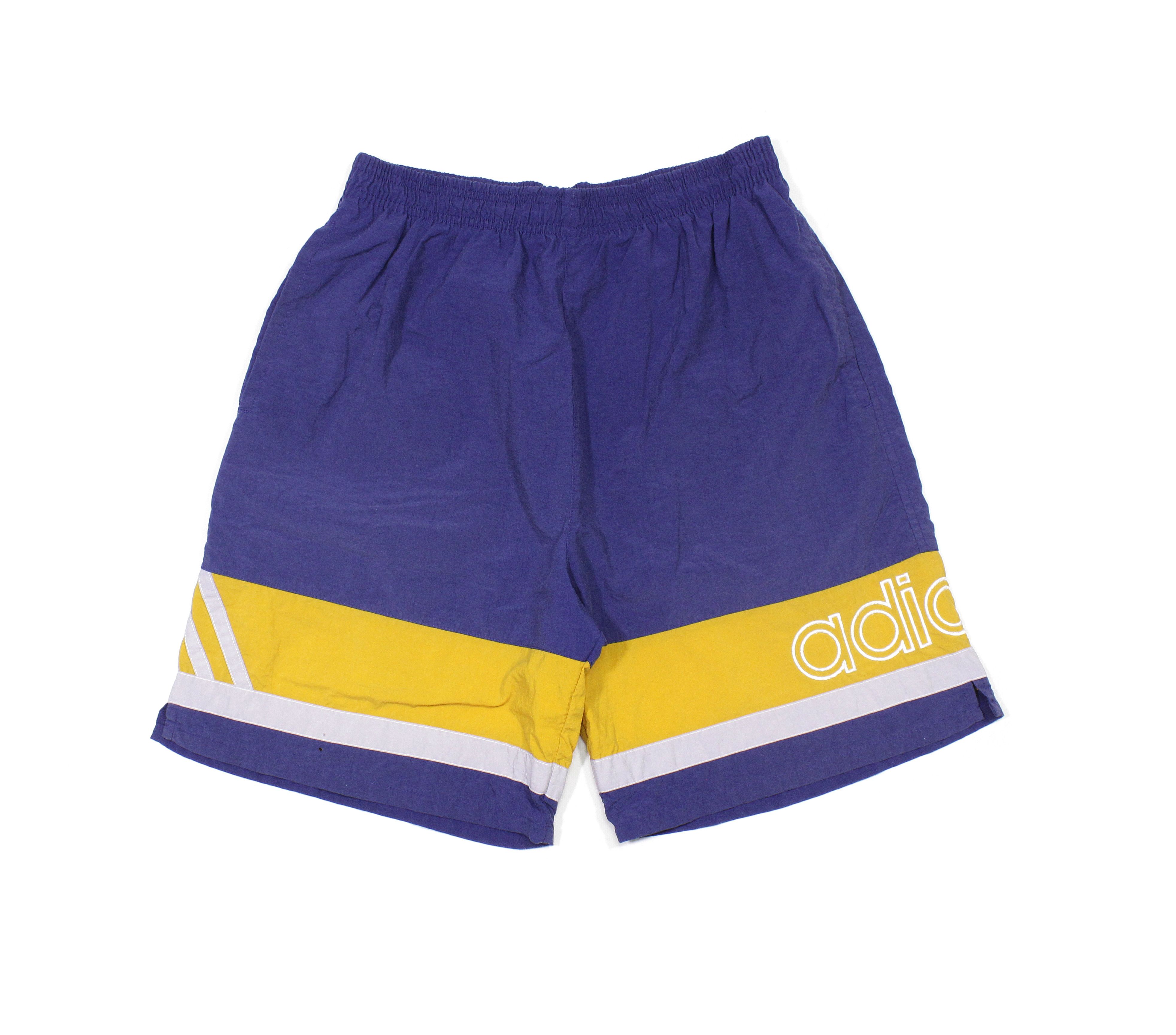 90S Big Logo Nylon Swim Shorts M Size
