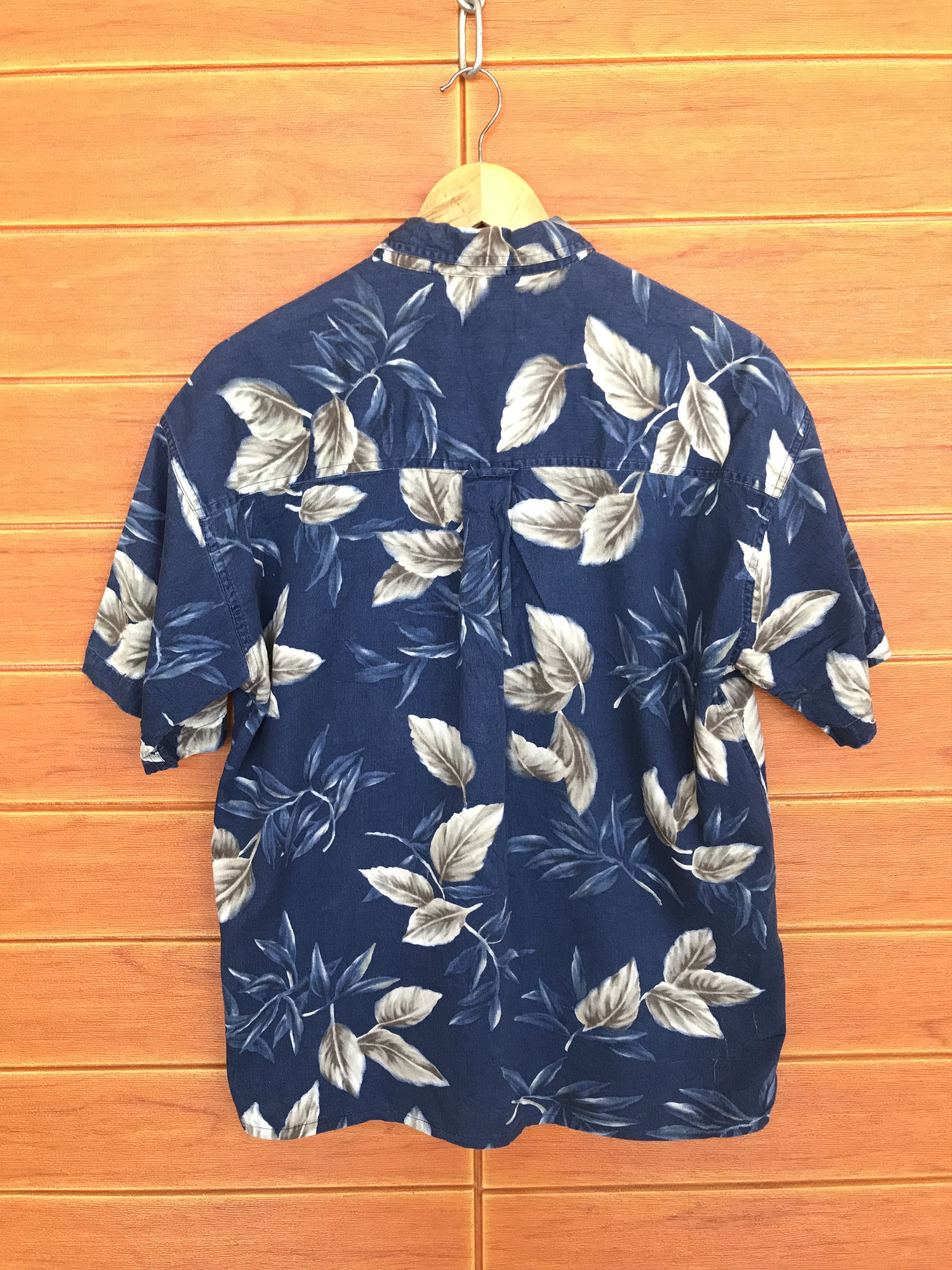 Chaps Ralph Lauren Vintage Chaps Ralph Lauren Pique Cotton Hawaiian Shirt Size US M / EU 48-50 / 2 - 6 Thumbnail