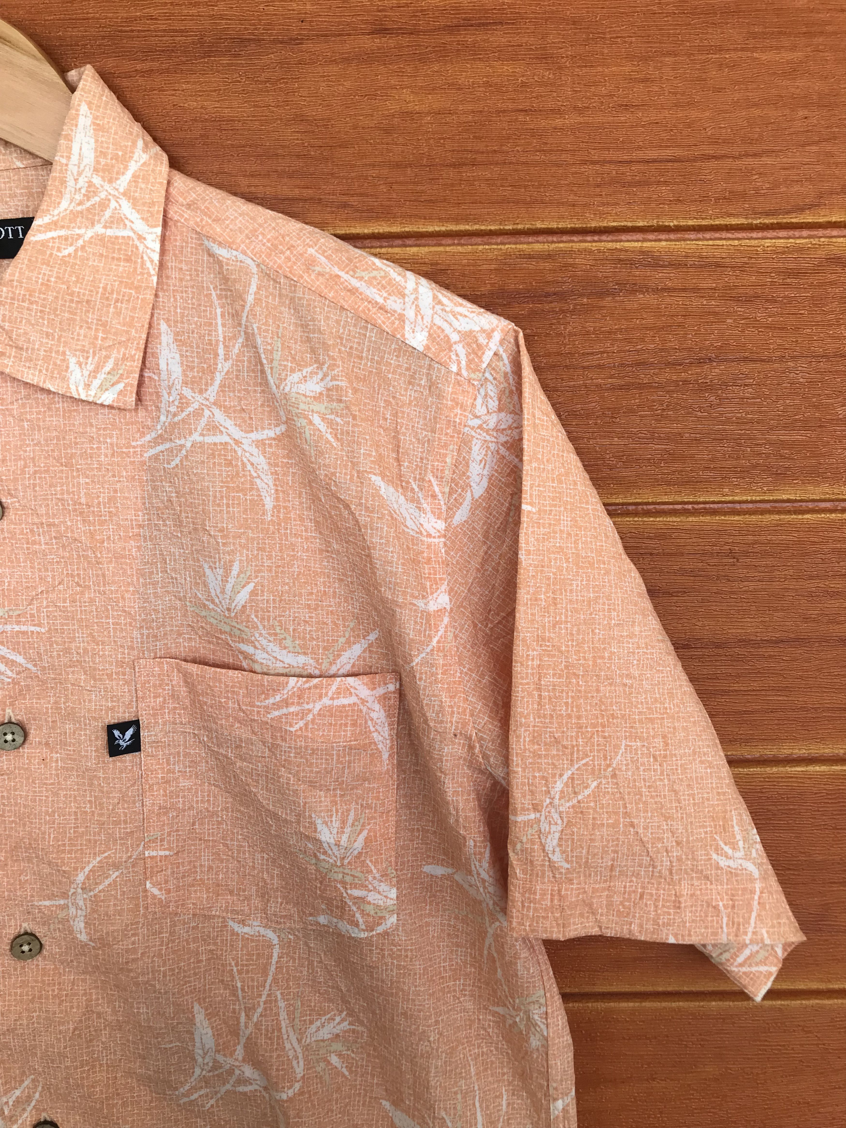 Lyle & Scott Vintage Lyle & Scott Black Label Hawaiian Shirt Size US M / EU 48-50 / 2 - 2 Thumbnail