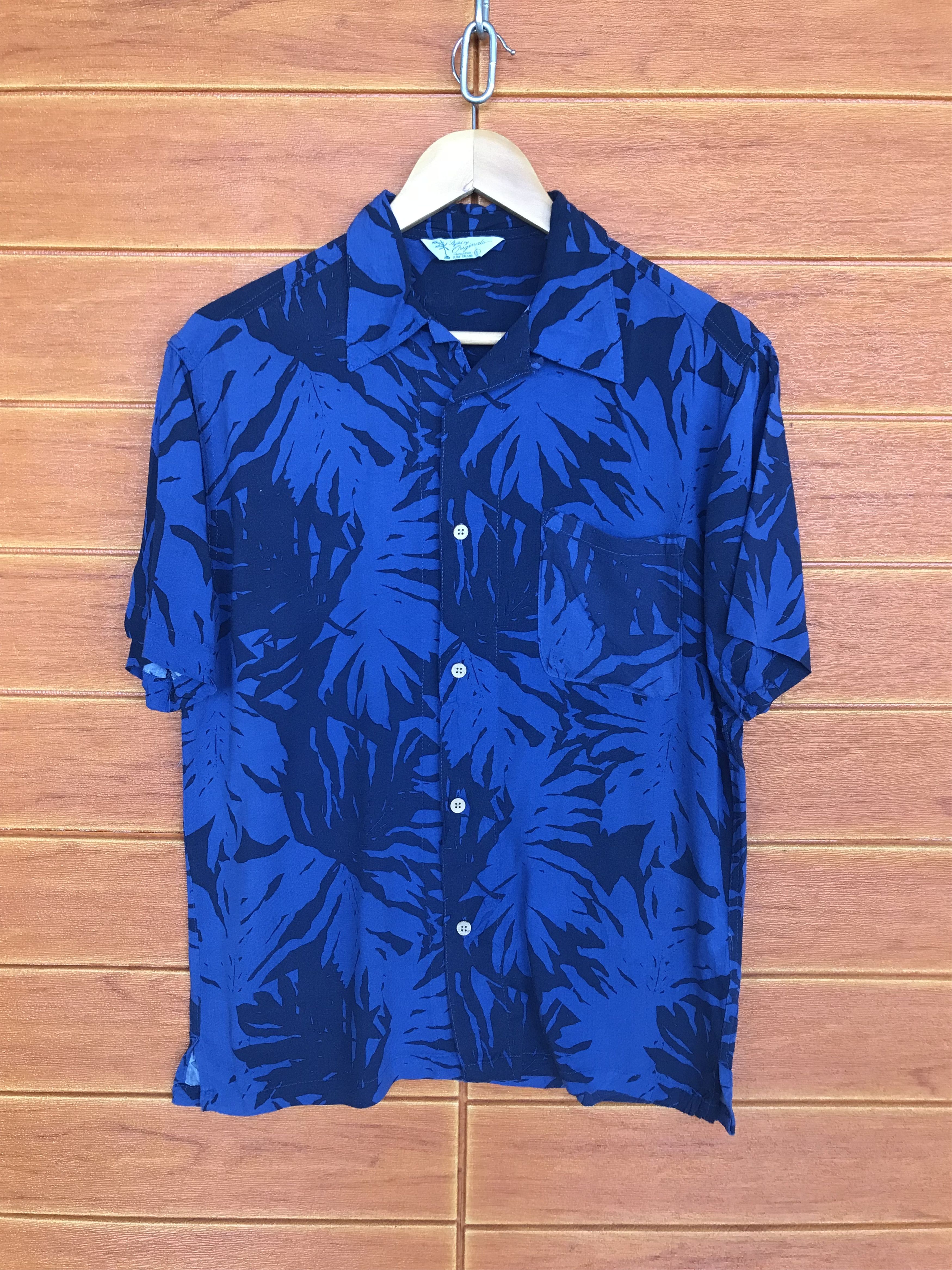Japanese Brand Japanese Hawaiian Styled By Originals Rayon Aloha Shirt Size US L / EU 52-54 / 3 - 1 Thumbnail