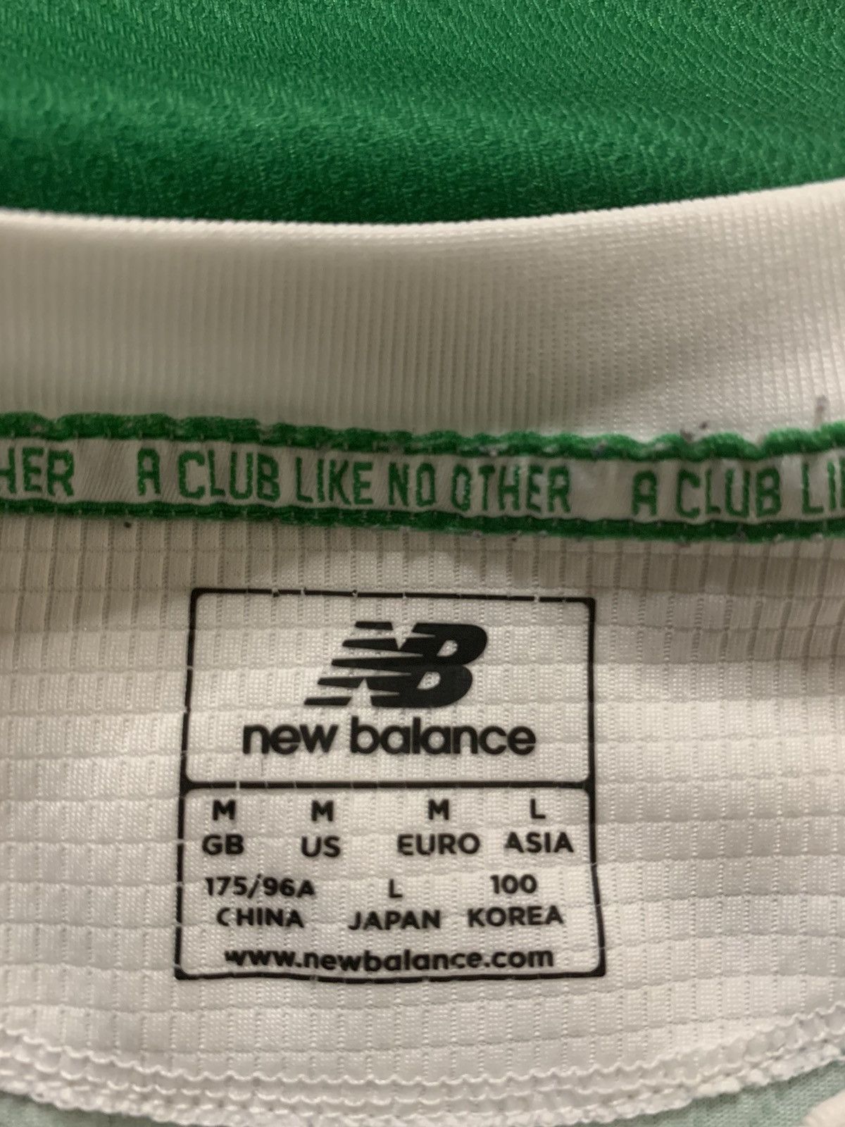 New Balance FC Celtic new balance jersey Size US M / EU 48-50 / 2 - 6 Thumbnail