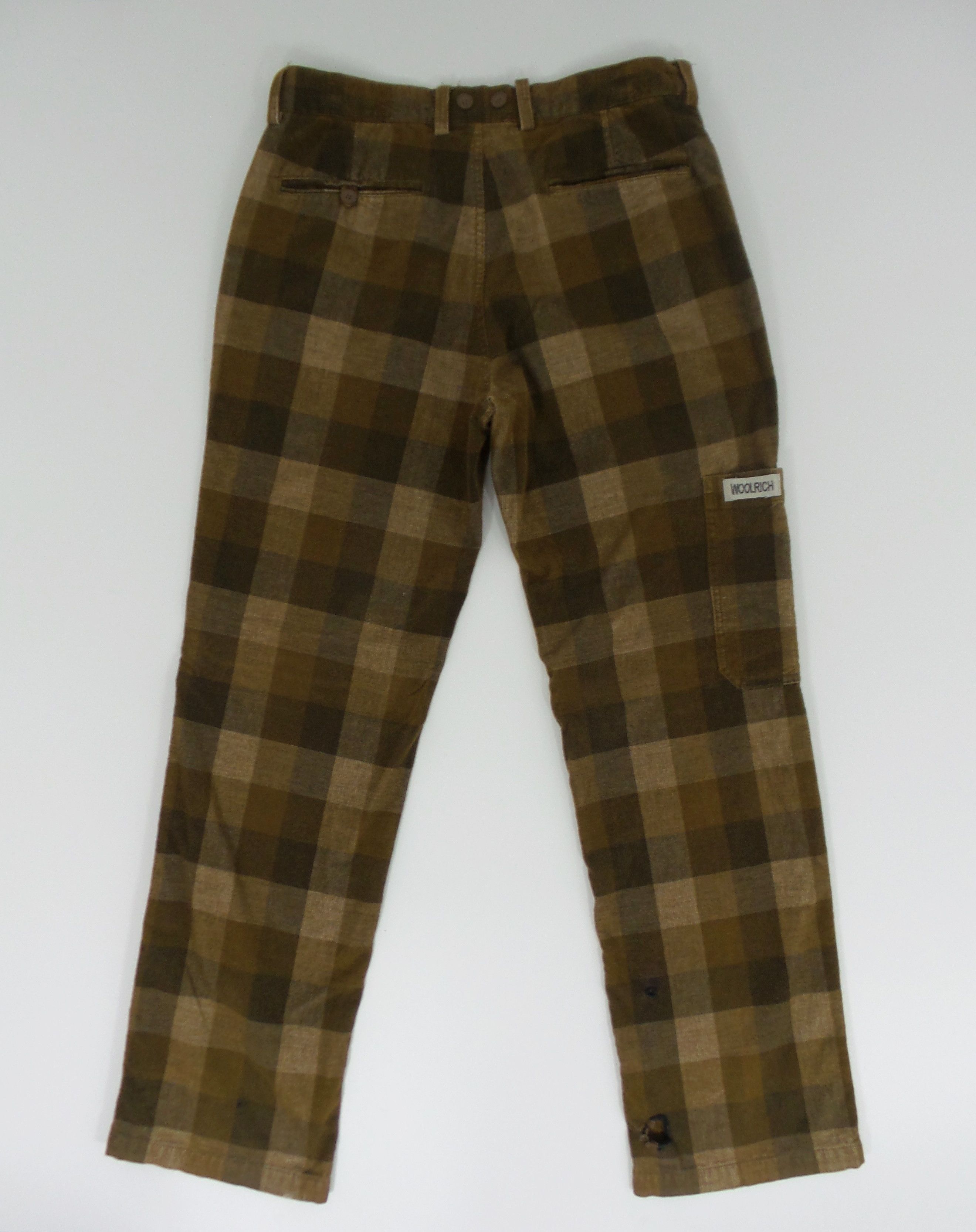 Woolrich Woolen Mills Woolrich Checkered Bush Pants W32xL23 Size US 32 / EU 48 - 2 Thumbnail