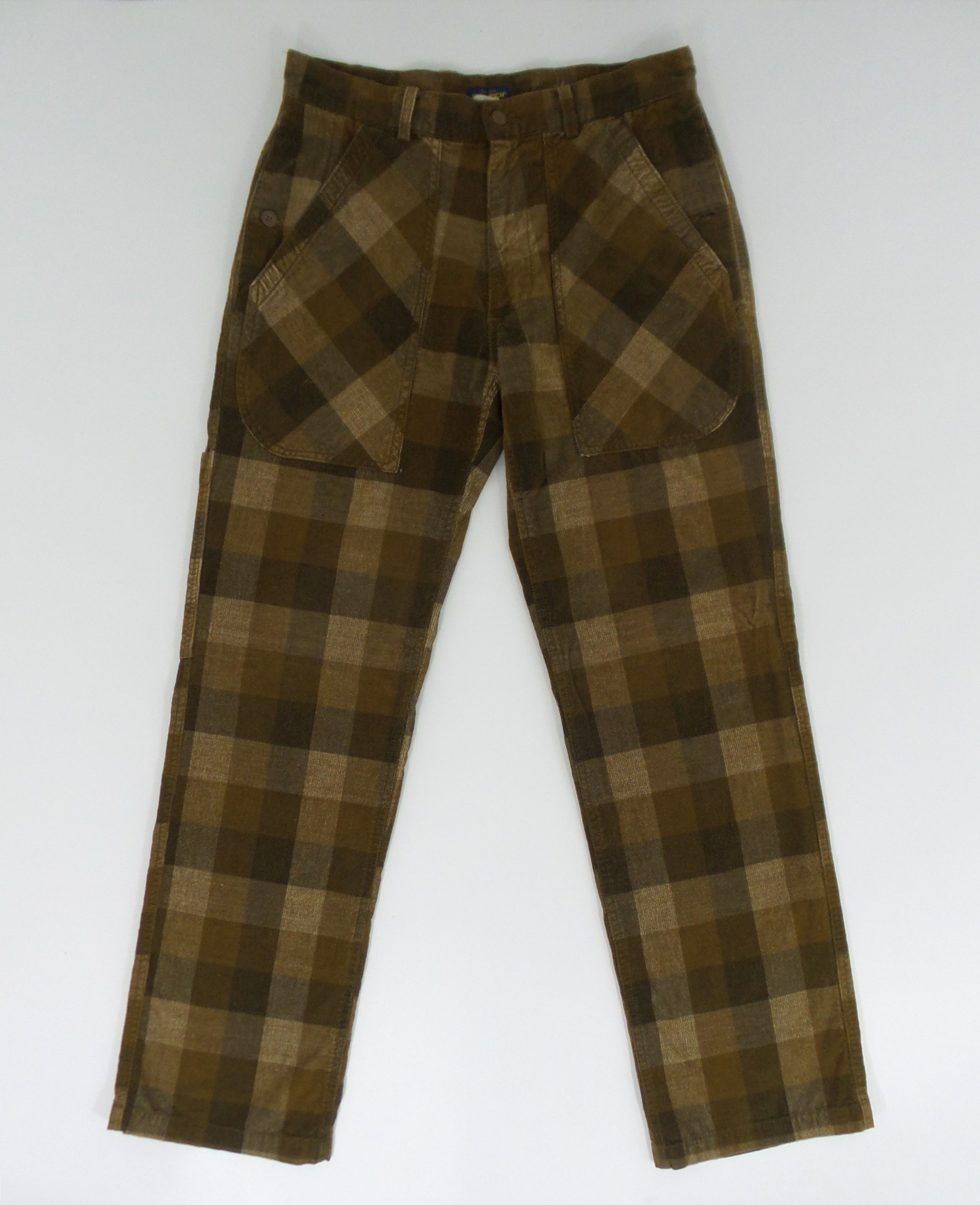 Woolrich Woolen Mills Woolrich Checkered Bush Pants W32xL23 Size US 32 / EU 48 - 1 Thumbnail